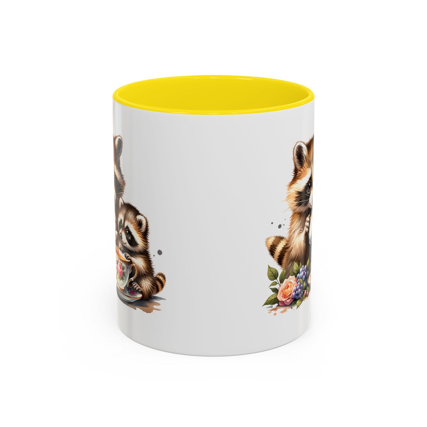 Whimsical Raccoon Coffee Mug - Perfect Gift for Animal Lovers, Cute Kitchen Decor, Tea Lovers, Nature Enthusiasts, Mother's Day