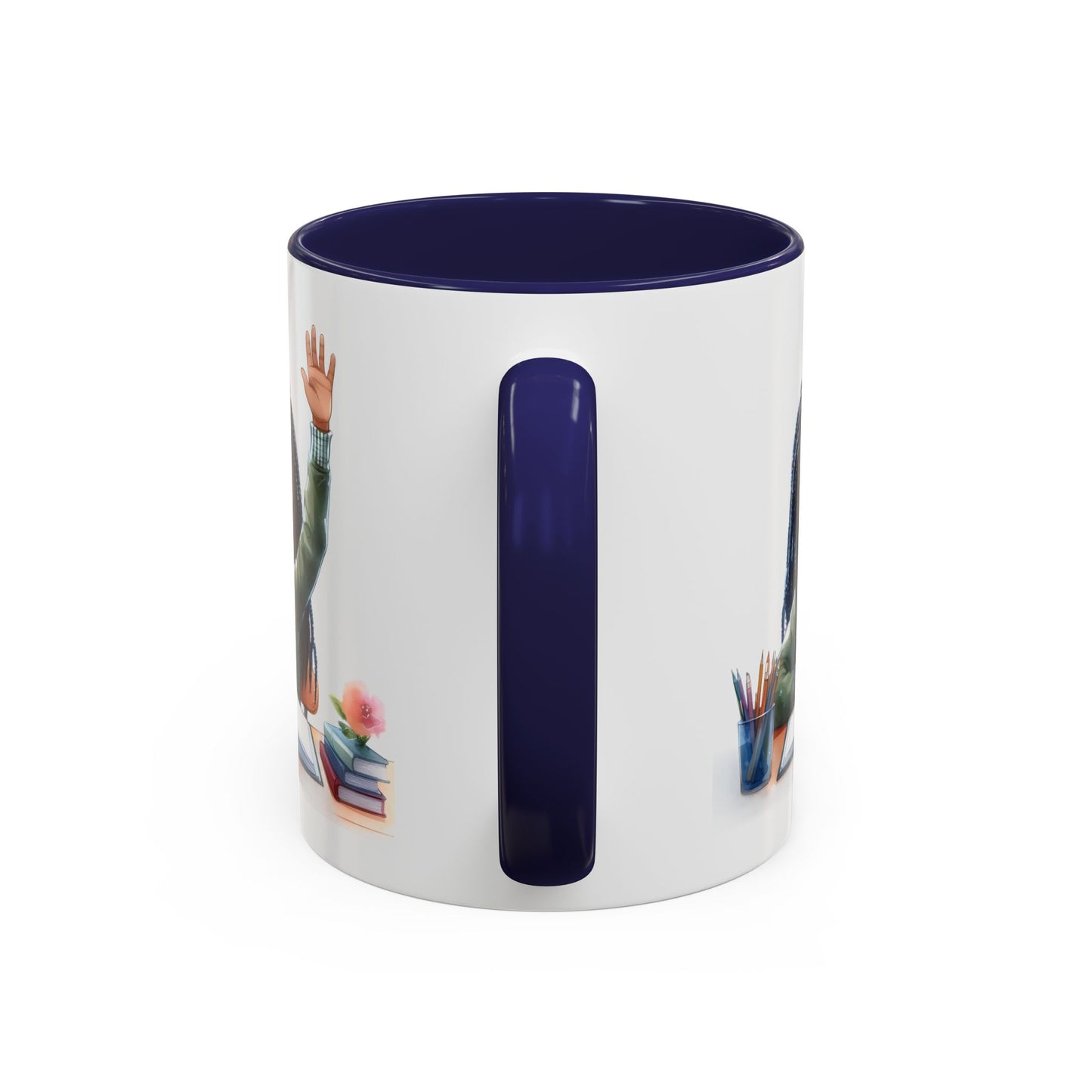 Charming Coffee Mug for Education Lovers, Black Accent Mug, Inspirational Teacher Gift, Cute School Mug, Study Buddy, Personalized [...]