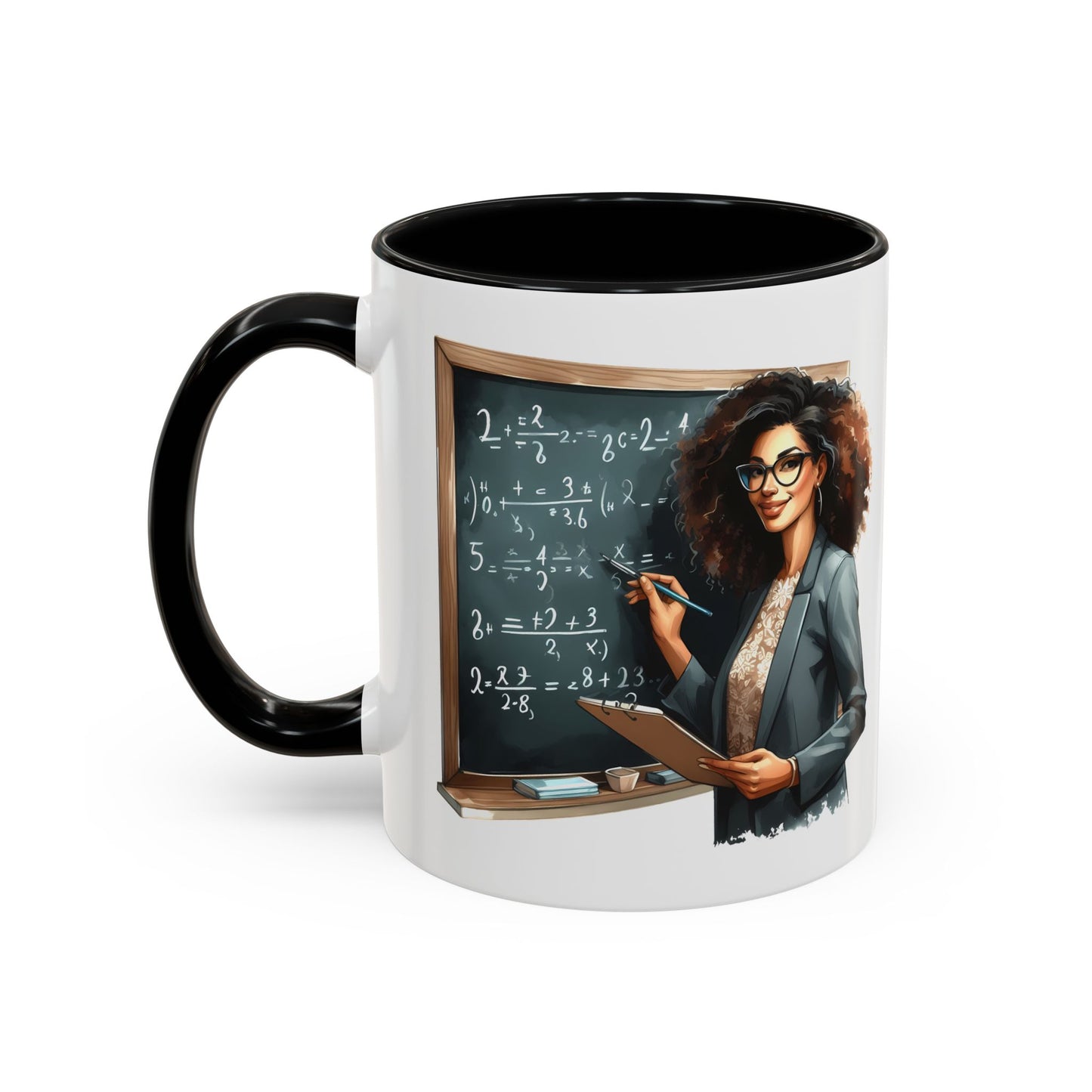 Mathematics Teacher Coffee Mug | Inspirational Gift for Educators, Black Accent Mug, Back to School Gift, Science Enthusiast, [...]