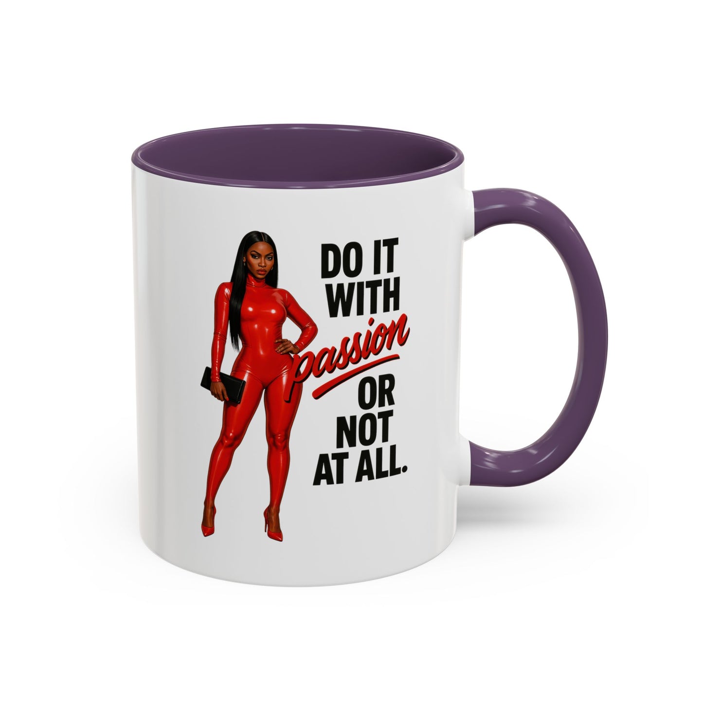 Vibrant Passionate Coffee Mug - Perfect for Tea Lovers, Gift for Friends, Motivational Drinkware, Unique Office Coffee Cup