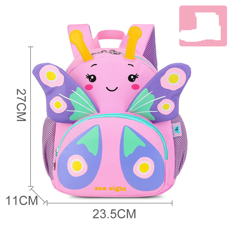 Cute Cartoon Shoulders Baby Lightweight Backpack Elementary School Schoolbag Store Hive UNIjuntos