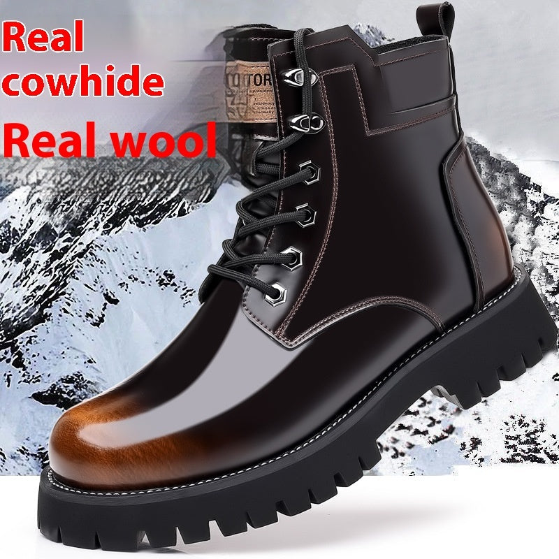 Fall Winter Martin Boots Men's Platform Mid-top Store Hive UNIjuntos