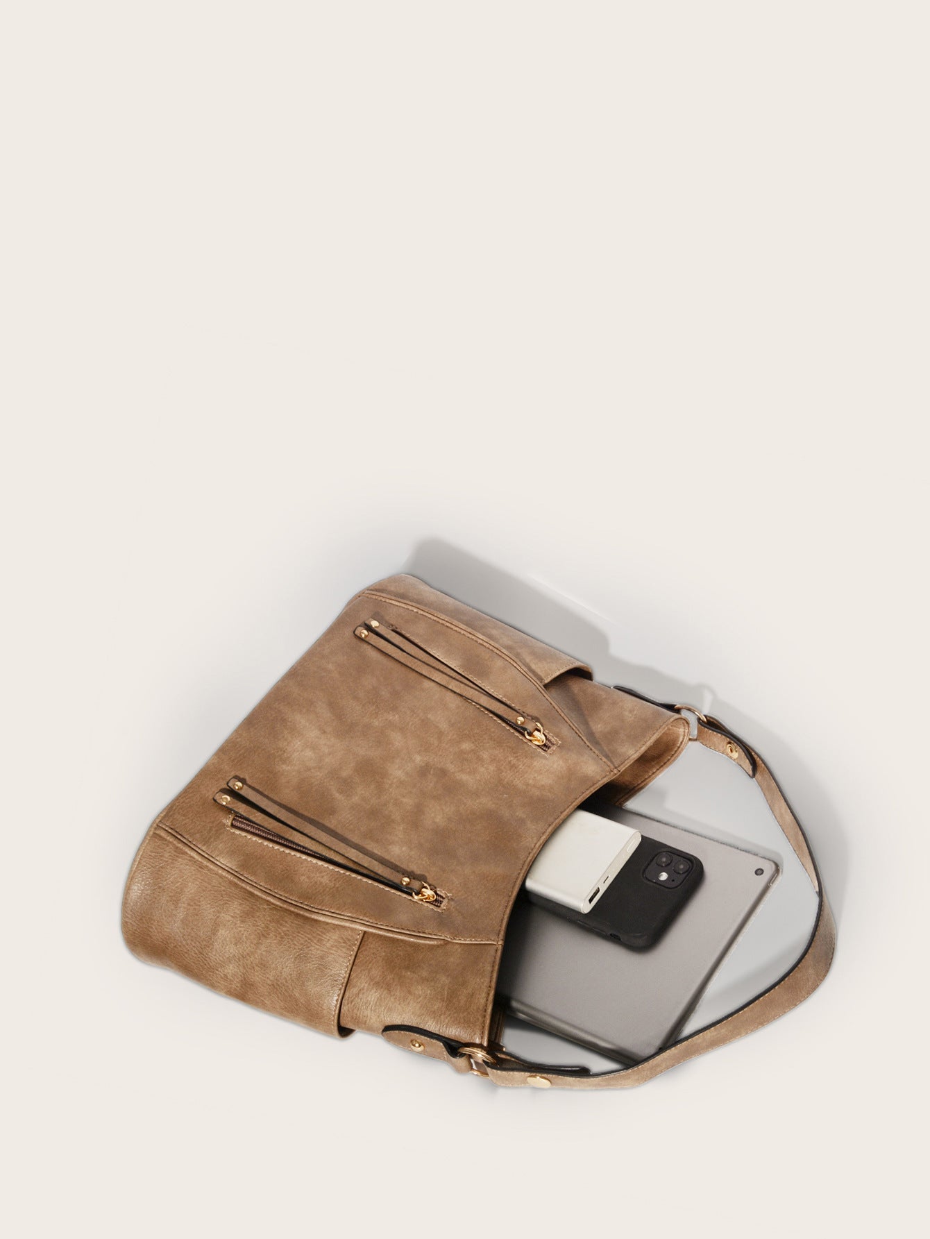 Retro Double Zipper Tassel Women's Portable Shoulder Bag Store Hive UNIjuntos