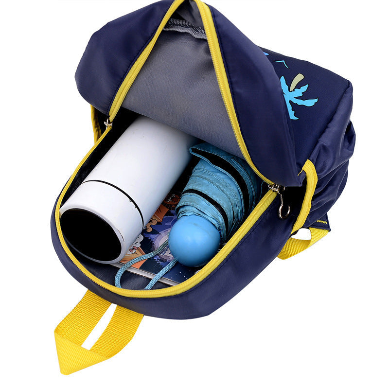 Kindergarten Men's And Women's Burden Reduction Decompression Anti-lost Fashion All-match School Bag Cartoon Student Schoolbag Wholesale Store Hive UNIjuntos