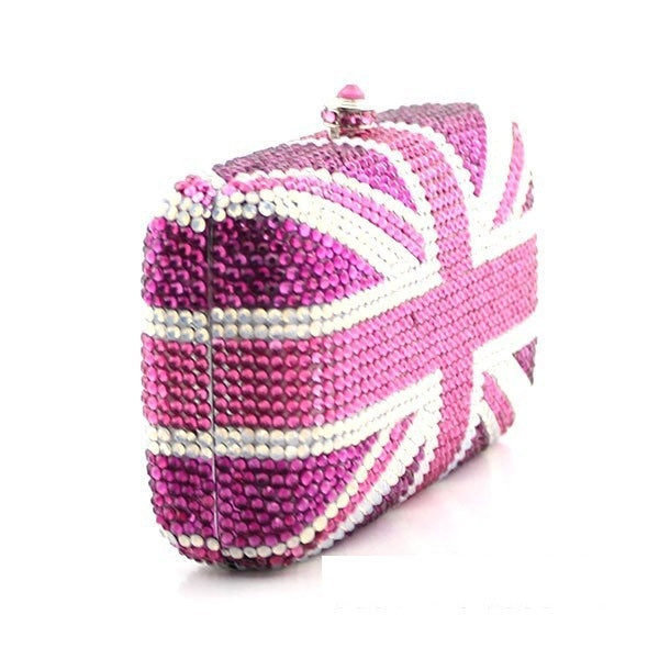 Mini Chain Banquet Luxury Full Diamond Clutch Bag