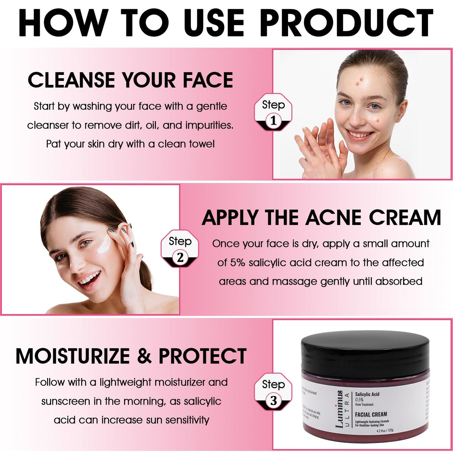 0.5% Salicylic Acne Cream-5