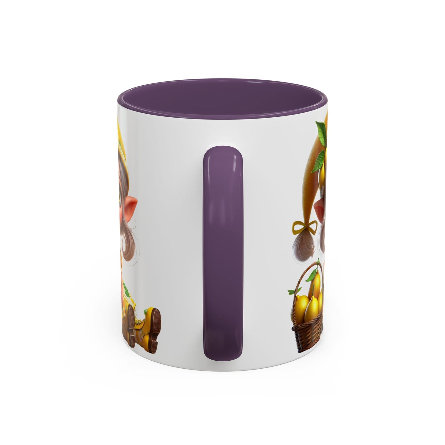 Whimsical Lemon Elf Coffee Mug - Perfect Gift for Spring & Summer