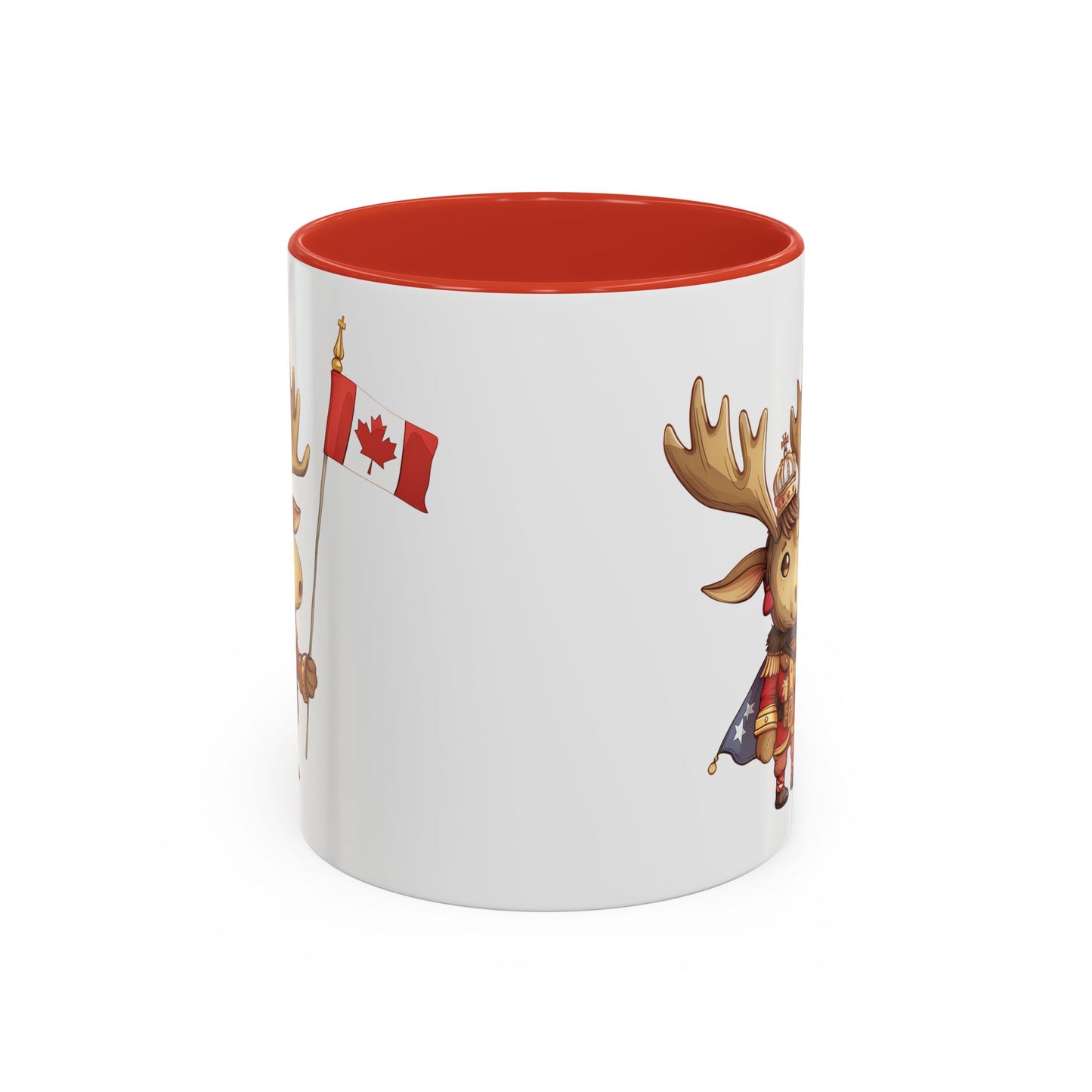 Canada Moose Accent Coffee Mug, Funny Moose Mug, Canadian Gift, Cute Animal Mug, Canada Day Mug, Holiday Coffee Cup