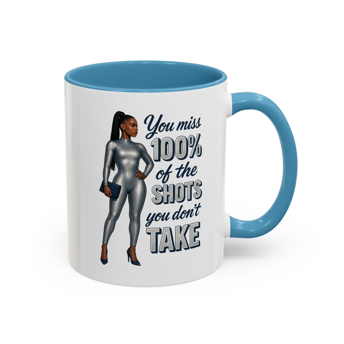 Motivational Accent Coffee Mug - Inspirational Gift for Goal-Diggers, Perfect for Home Office, Birthdays, Graduation, Motivation