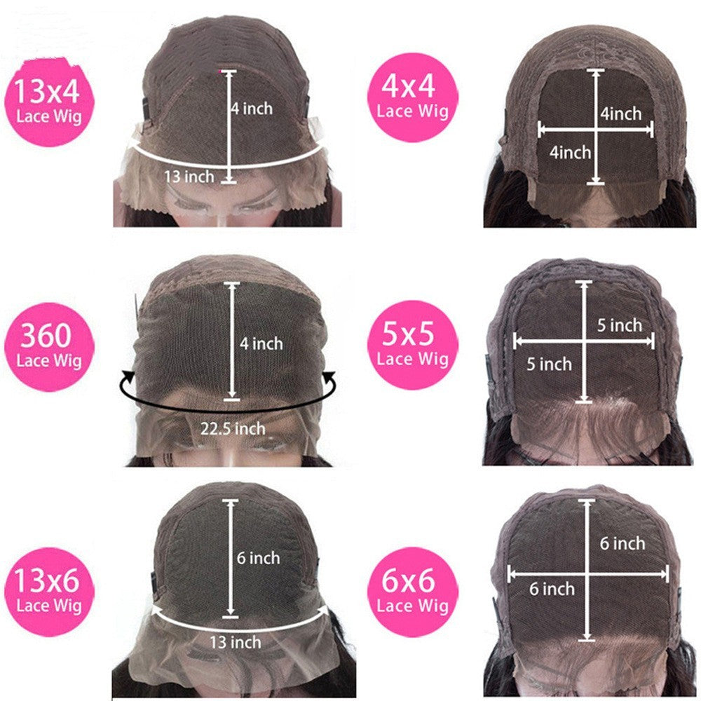 Piano droite mise en évidence perruque marron droite