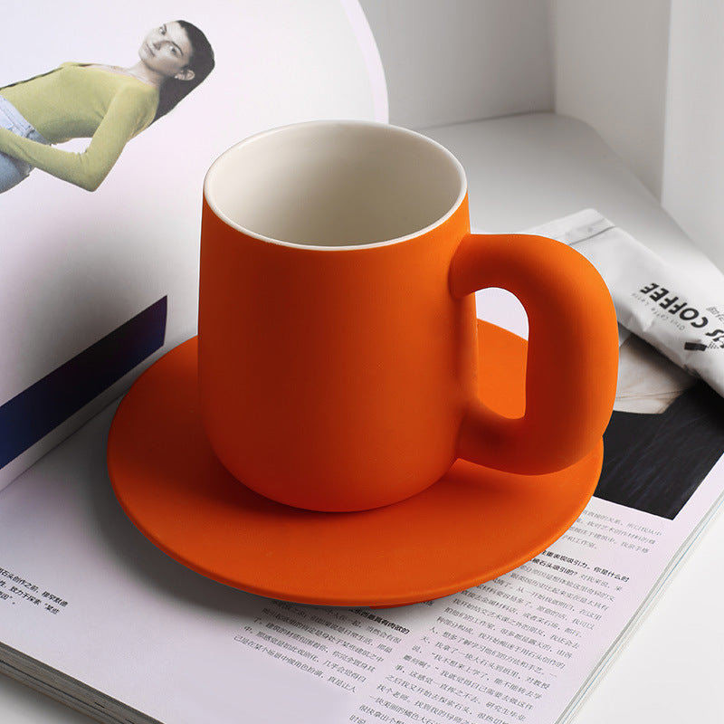 Light Luxury Retro Mug Coffee Cup Set