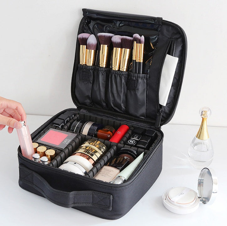 Travel Adjustable Makeup Train Case