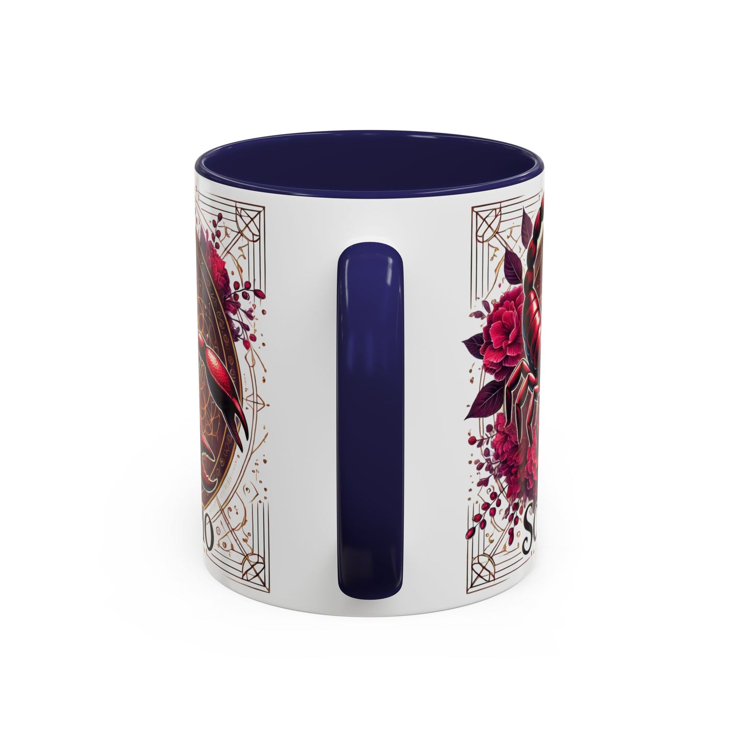 Scorpio Zodiac Accent Coffee Mug - Astrology Gift for Scorpios
