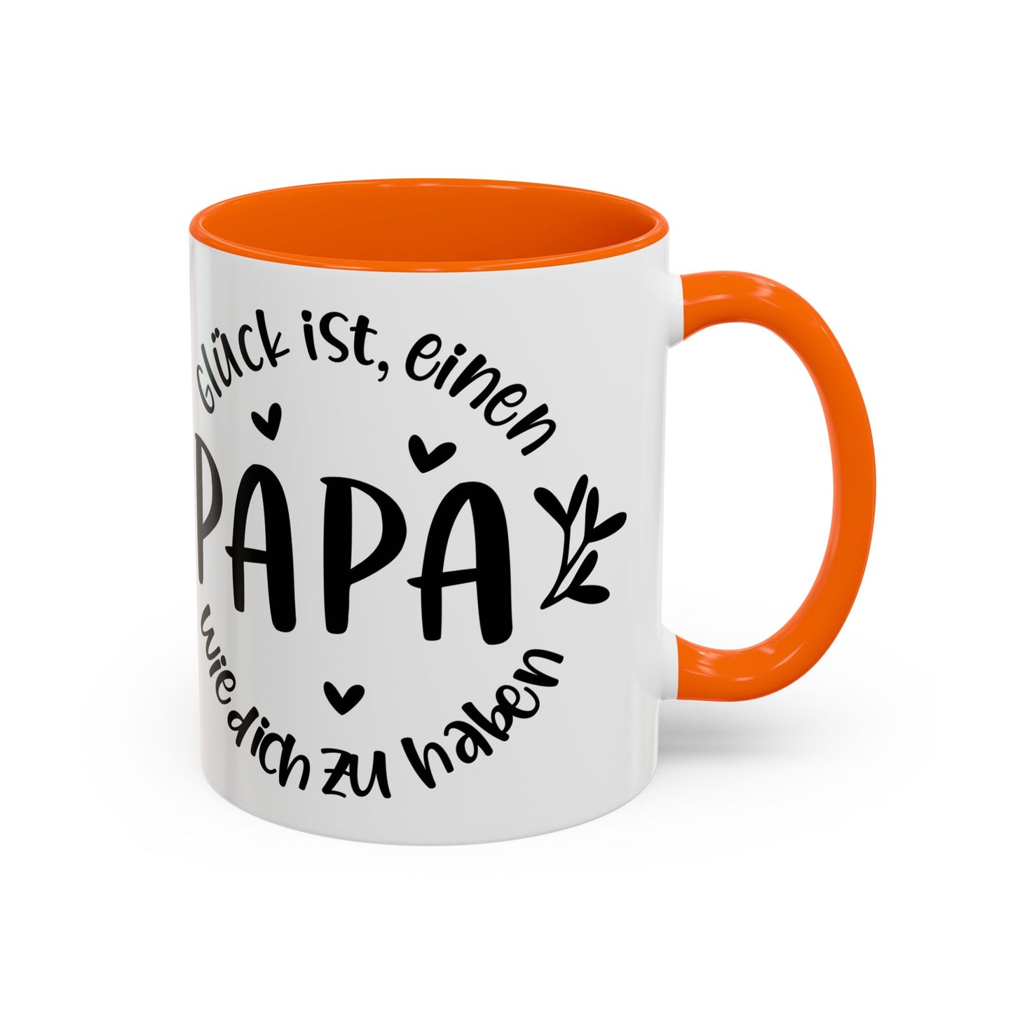 Father's Day Accent Coffee Mug - Perfect Gift for Dad, Funny Coffee Cup, Customizable Mug, Gifts for Papa, Unique Kitchenware
