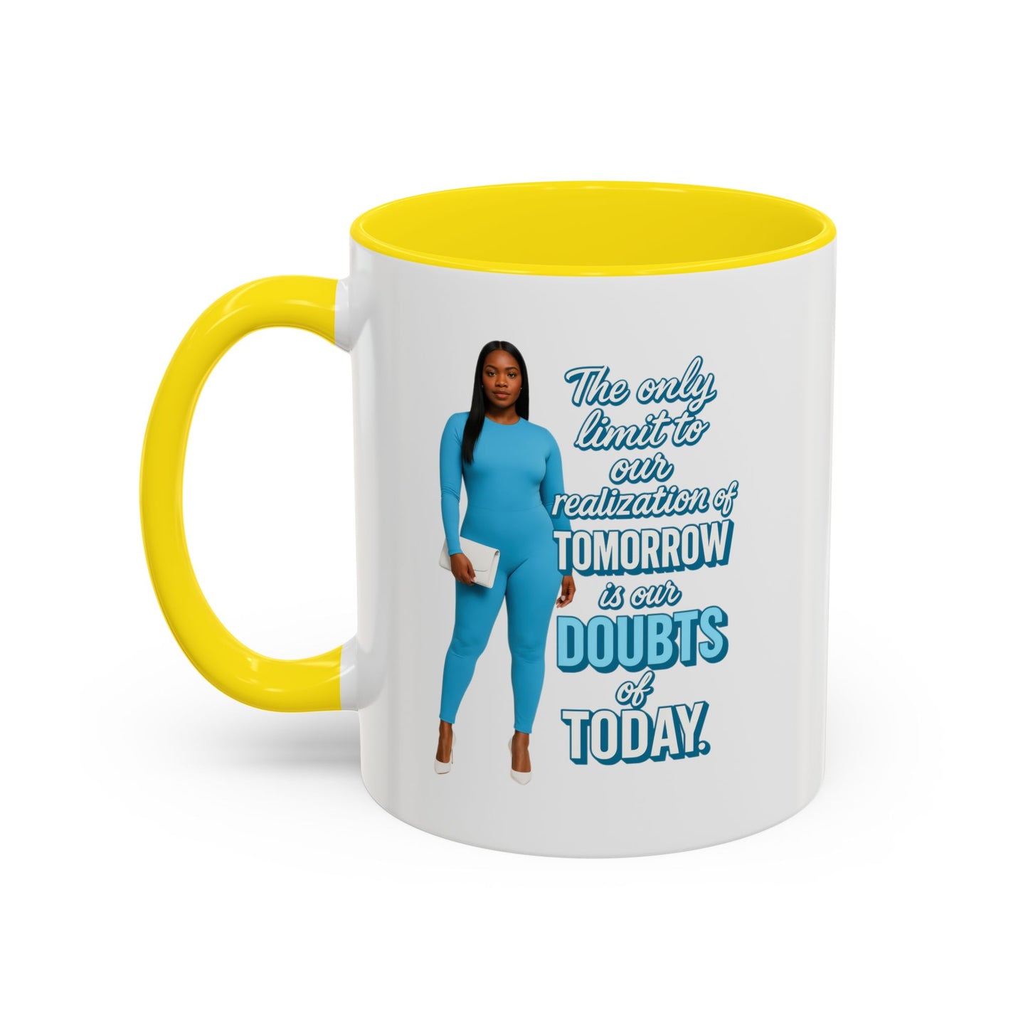 Inspirational Coffee Mug - Motivational Gift for Friends, Journaling, Home Office Decor, Self-Improvement, Daily Affirmation