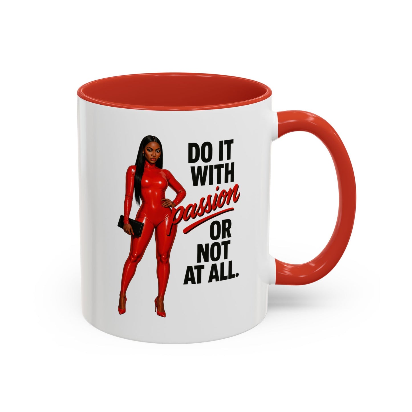 Vibrant Passionate Coffee Mug - Perfect for Tea Lovers, Gift for Friends, Motivational Drinkware, Unique Office Coffee Cup