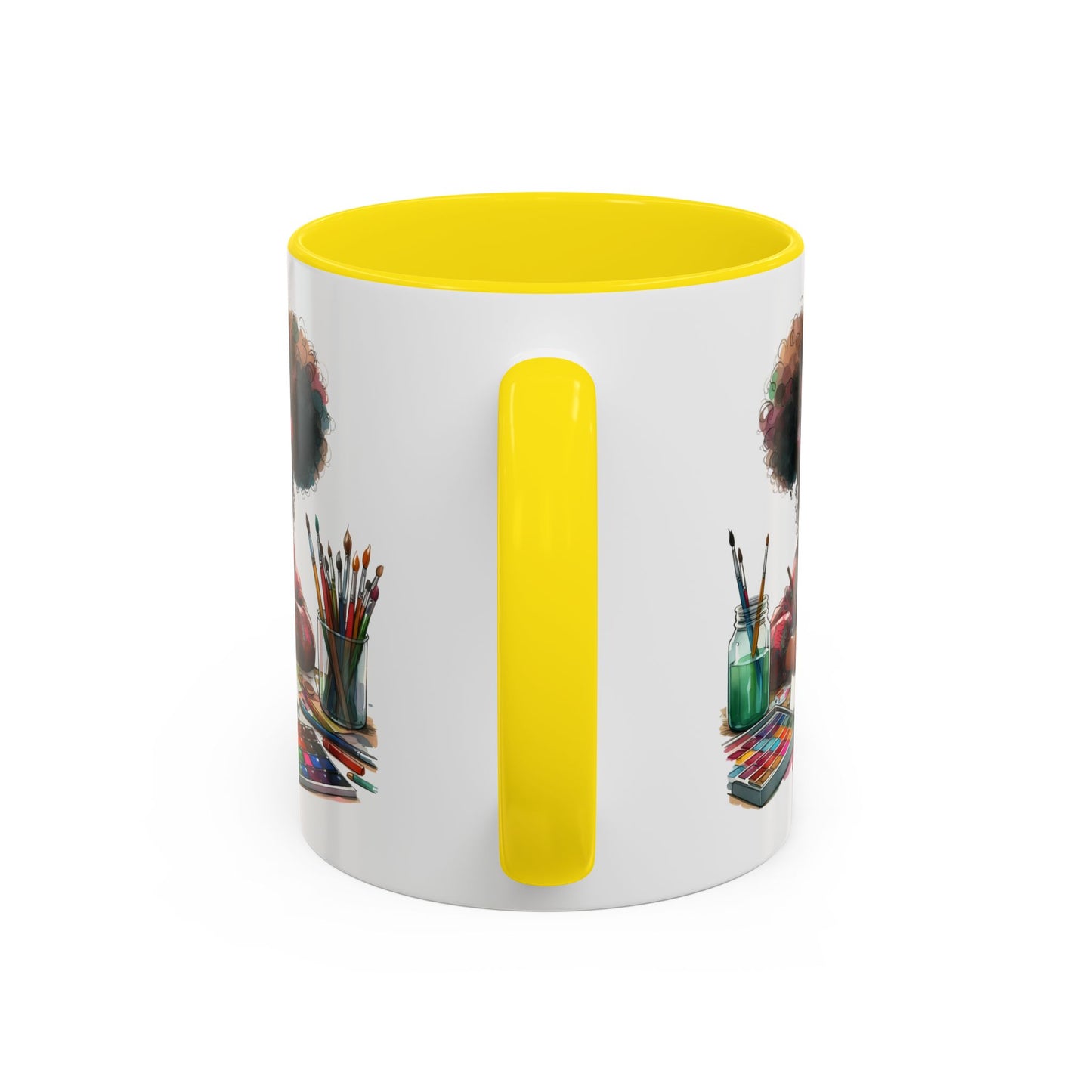 Creative Kids Coffee Mug, Art Mug, Colorful Mug, Cute Kids Mug, Gift for Artists, Unique Drinkware