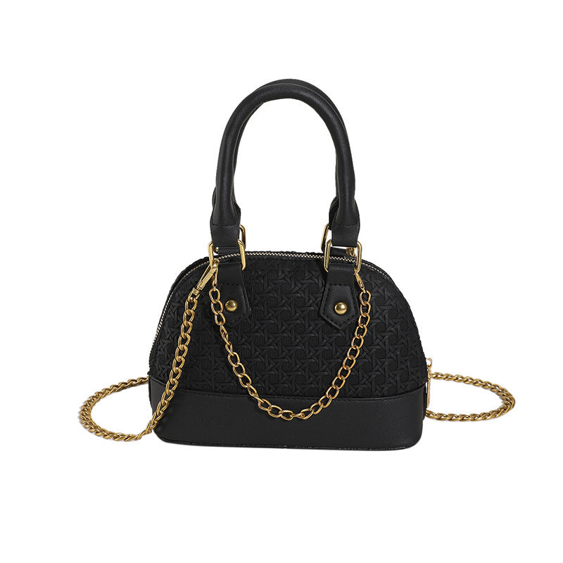 Women's Fashion All-matching Embossed Shoulder Crossbody Bag