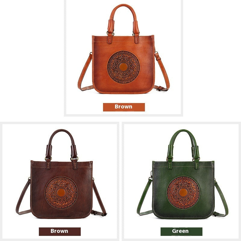 Artistic Chinese Style Shoulder Bag Crossbody New Fashionable All-match Women's Handbag