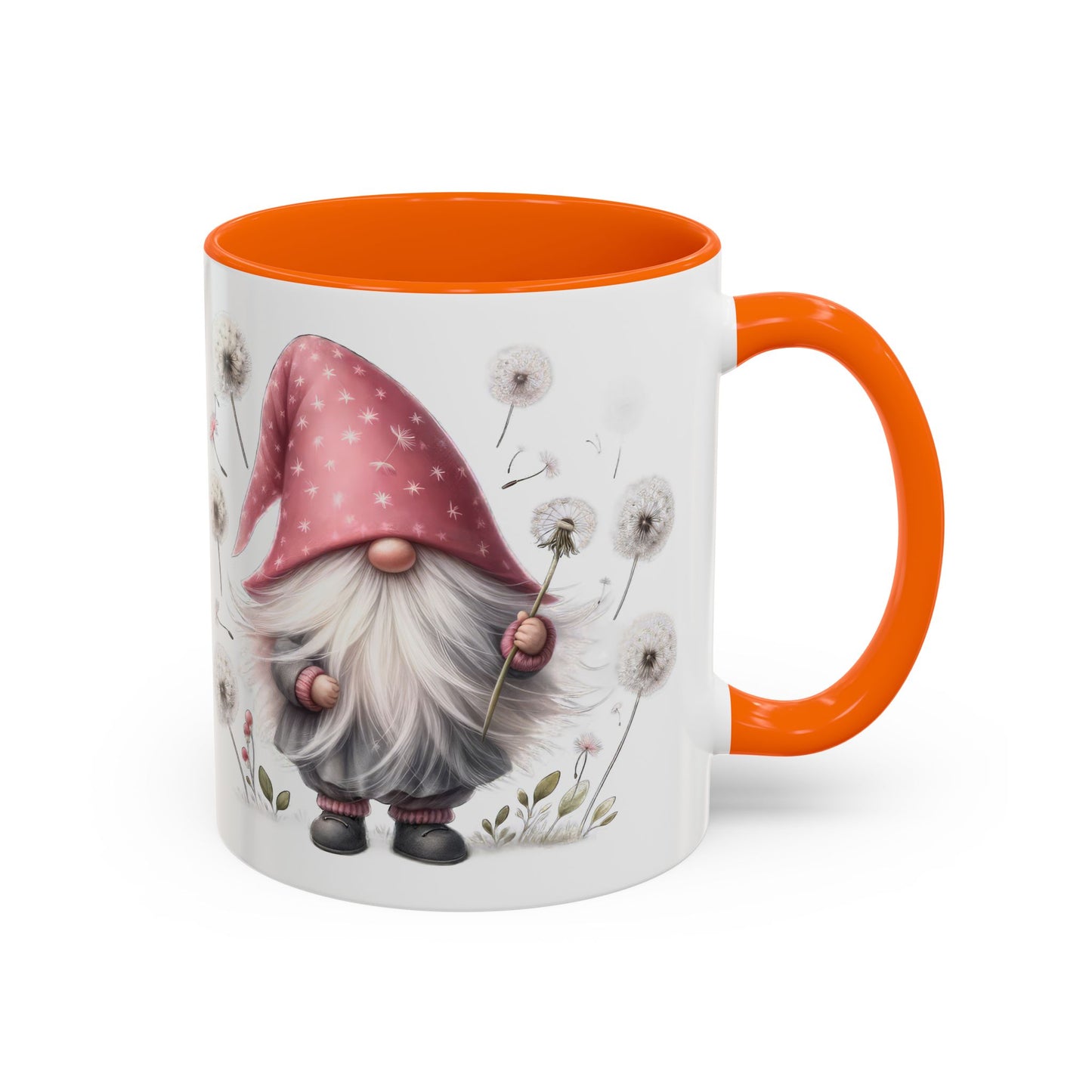 Whimsical Gnome Coffee Mug, Cute Coffee Cup, Garden Home Decor, Perfect Gift for Plant Lovers, Seasonal Celebration Drinkware
