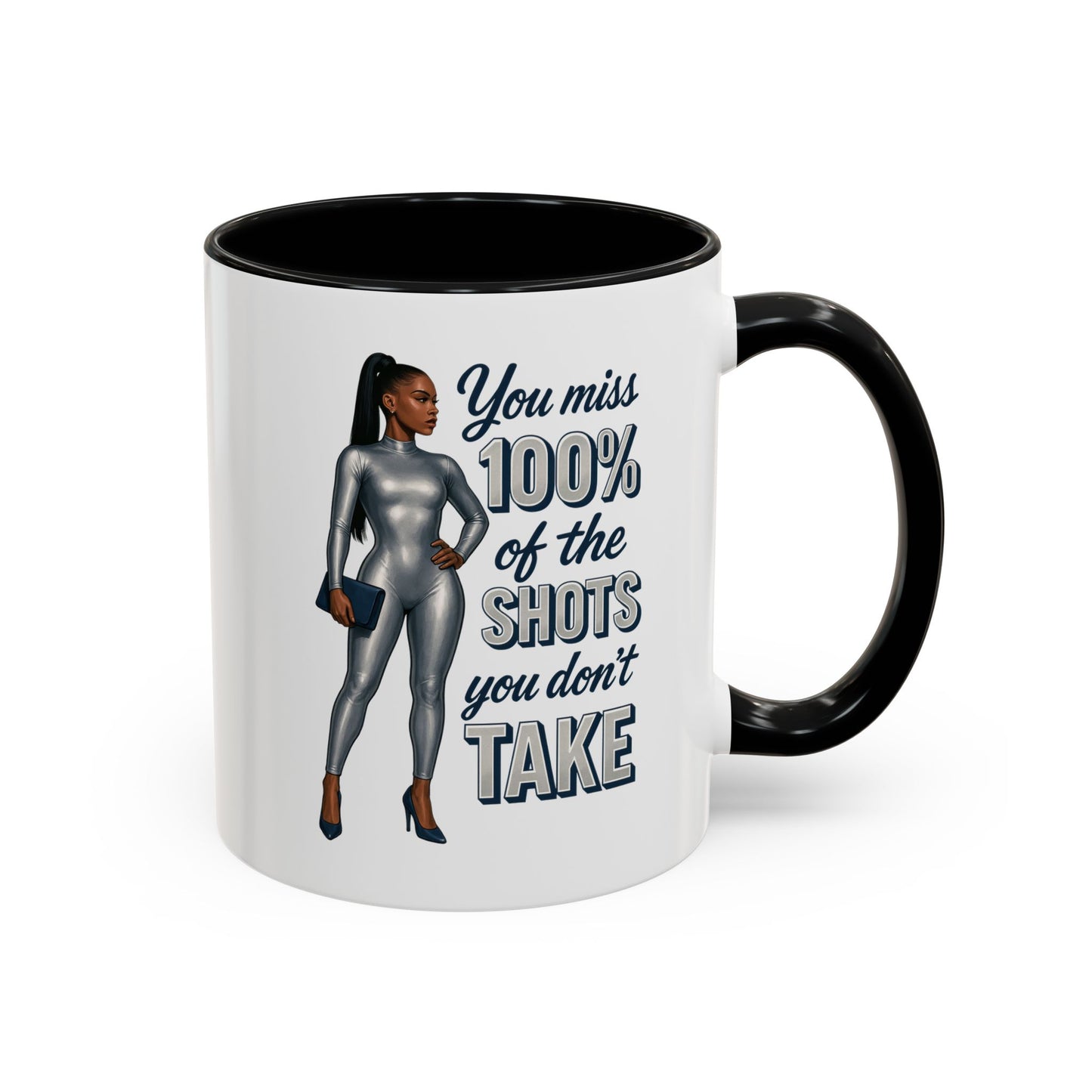 Motivational Accent Coffee Mug - Inspirational Gift for Goal-Diggers, Perfect for Home Office, Birthdays, Graduation, Motivation