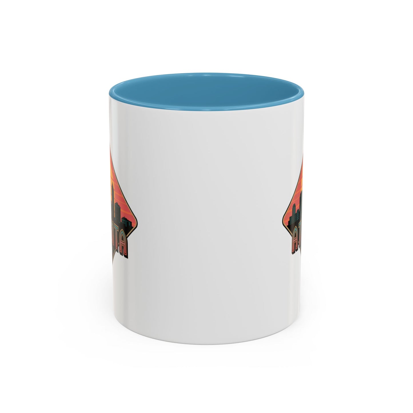 Atlanta Skyline Accent Coffee Mug, Unique Gift for Coffee Lovers, Home Decor, Travel Souvenir, Urban Style Mug