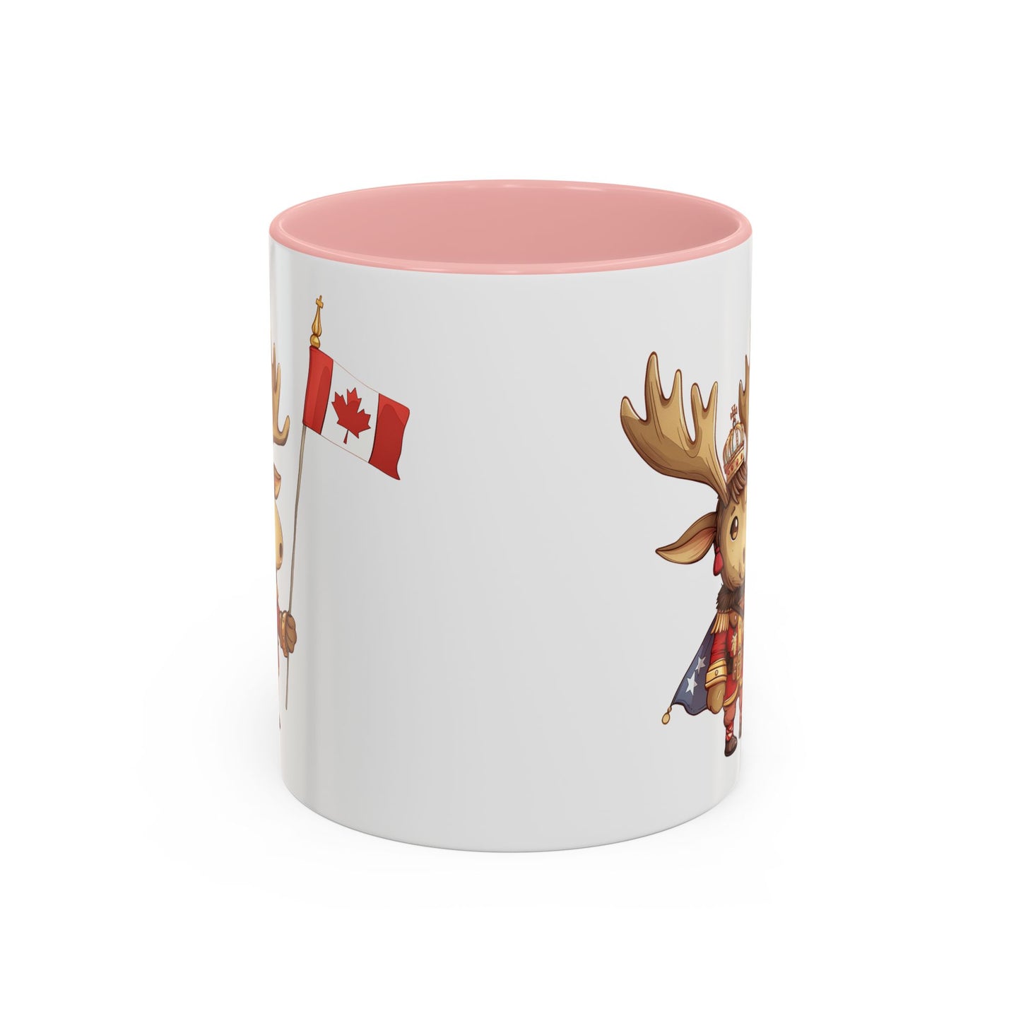 Canada Moose Accent Coffee Mug, Funny Moose Mug, Canadian Gift, Cute Animal Mug, Canada Day Mug, Holiday Coffee Cup