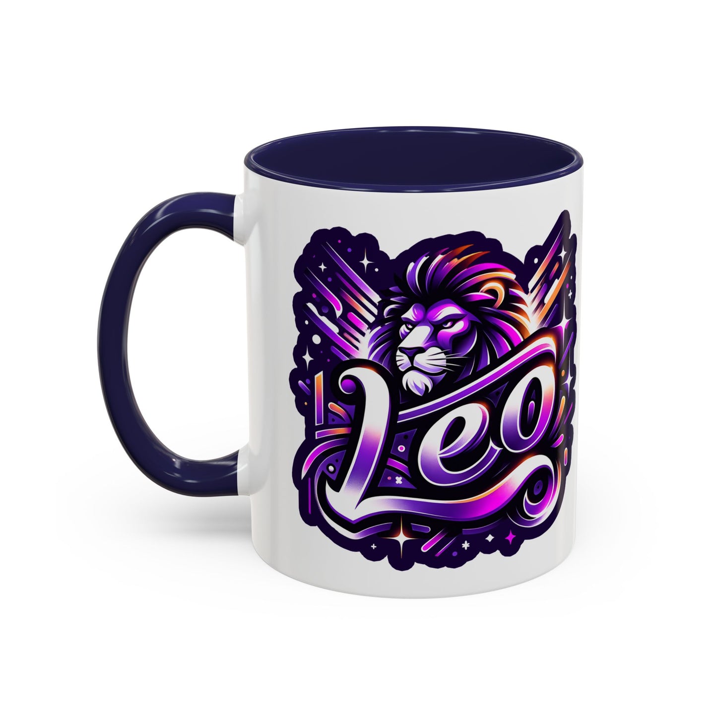 Vibrant Zodiac Leo Coffee Mug, Astrology Gift, Personalized Mug for Leo, Birthday Gift, Unique Home Décor