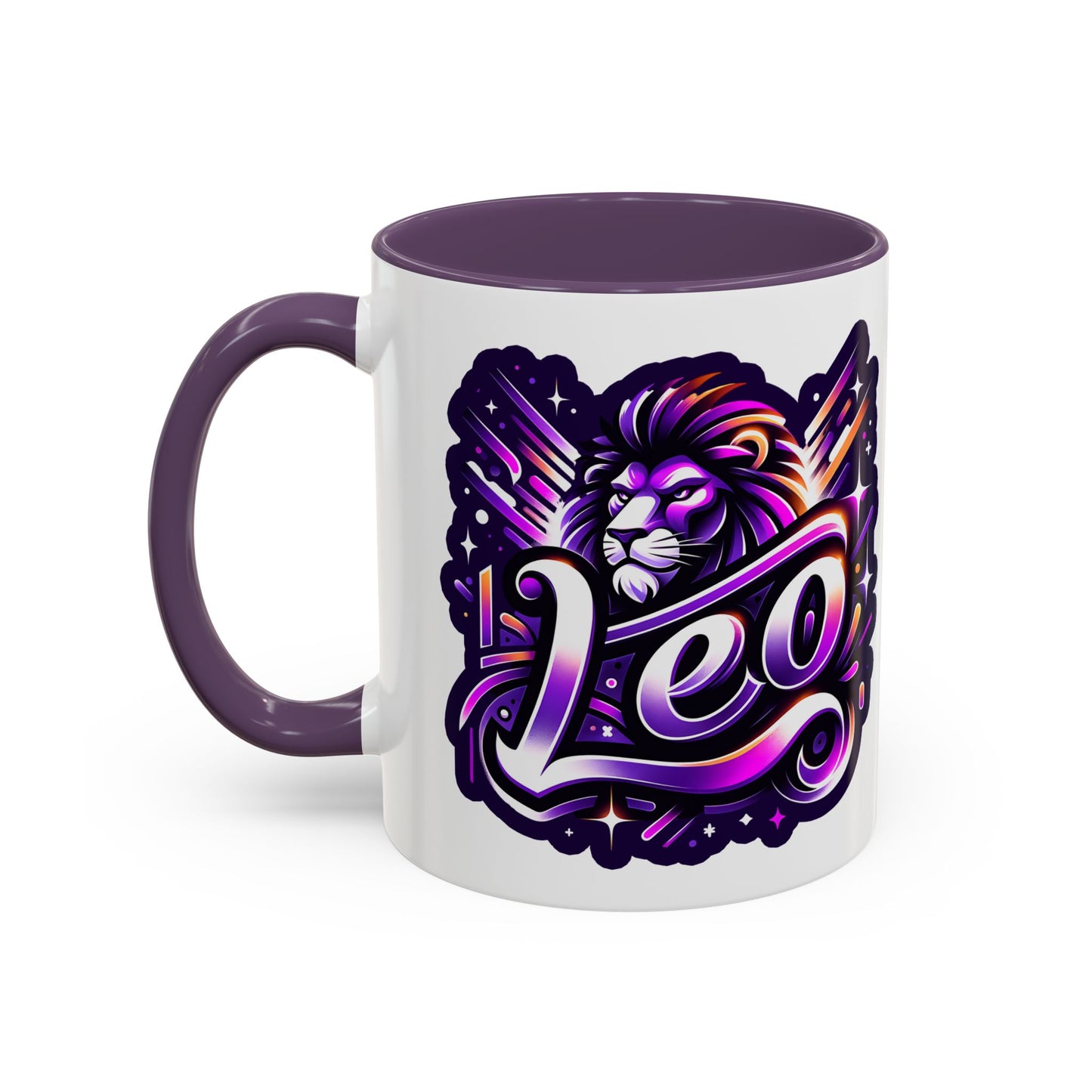 Vibrant Zodiac Leo Coffee Mug, Astrology Gift, Personalized Mug for Leo, Birthday Gift, Unique Home Décor