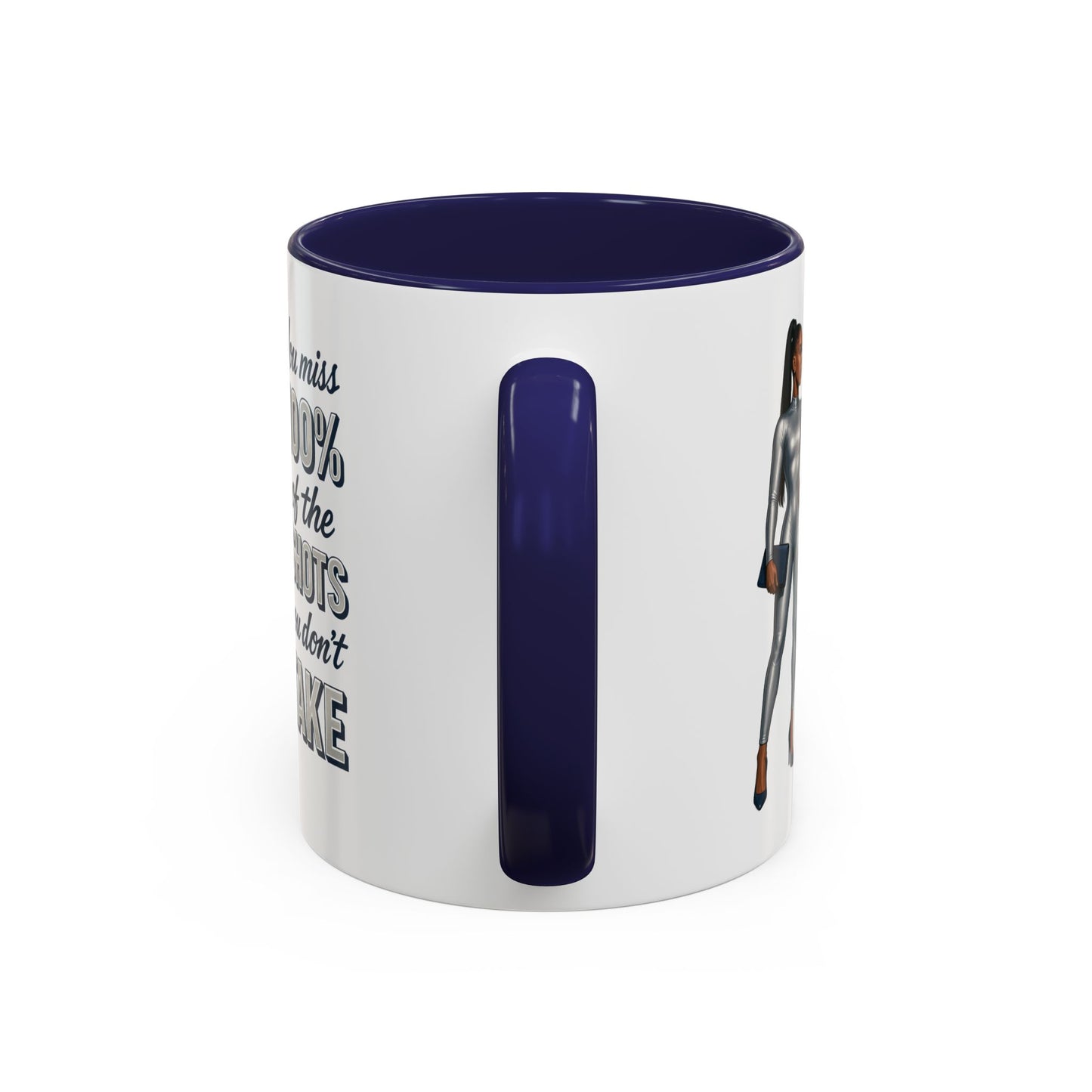 Motivational Accent Coffee Mug - Inspirational Gift for Goal-Diggers, Perfect for Home Office, Birthdays, Graduation, Motivation