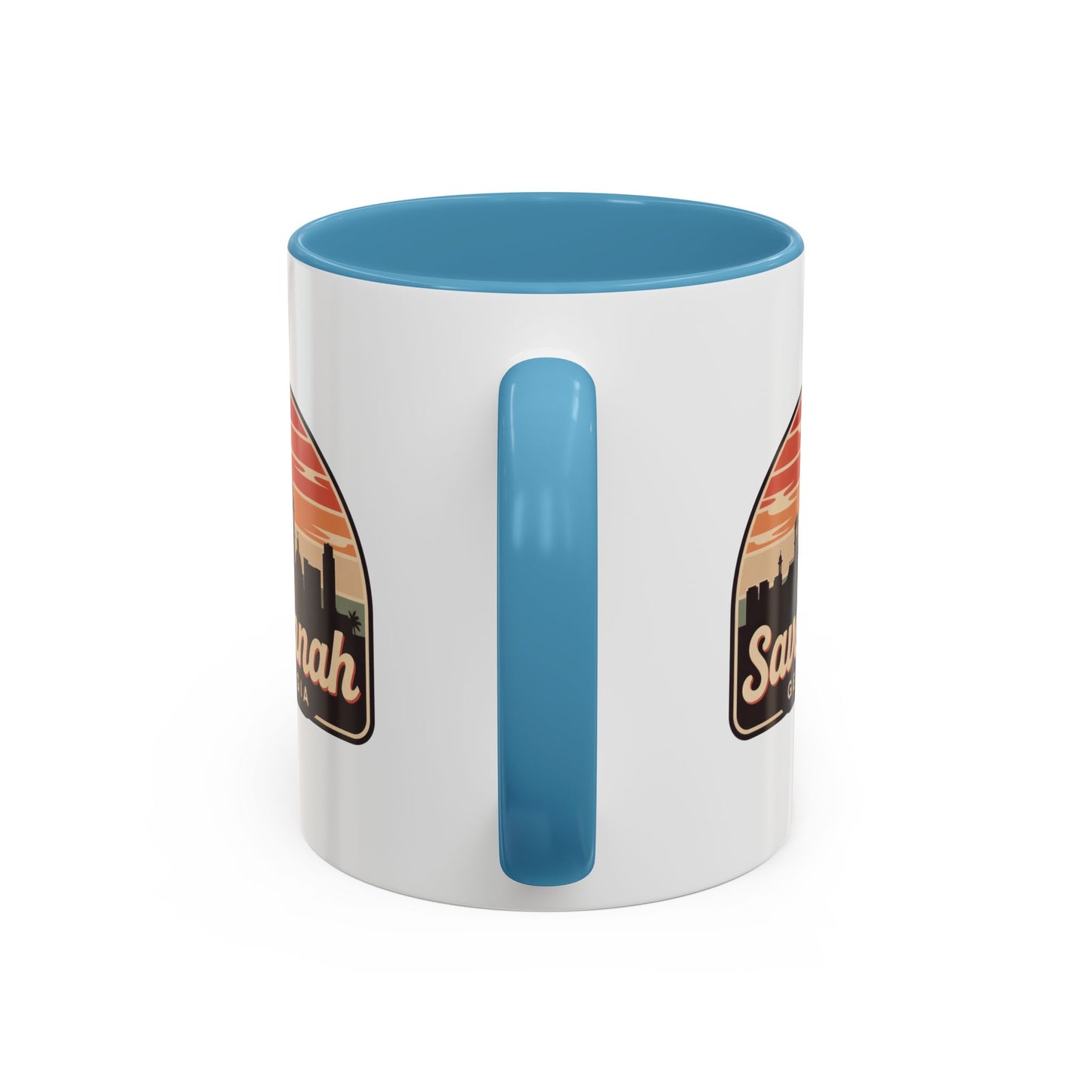 Savannah Skyline Accent Coffee Mug - Perfect for Gifts, Souvenirs, Festivals, Home Decor, Coffee Lovers