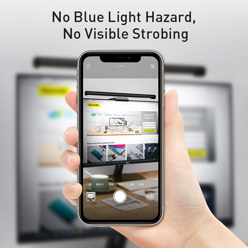 USB electrodeless dimming screen hanging lamp