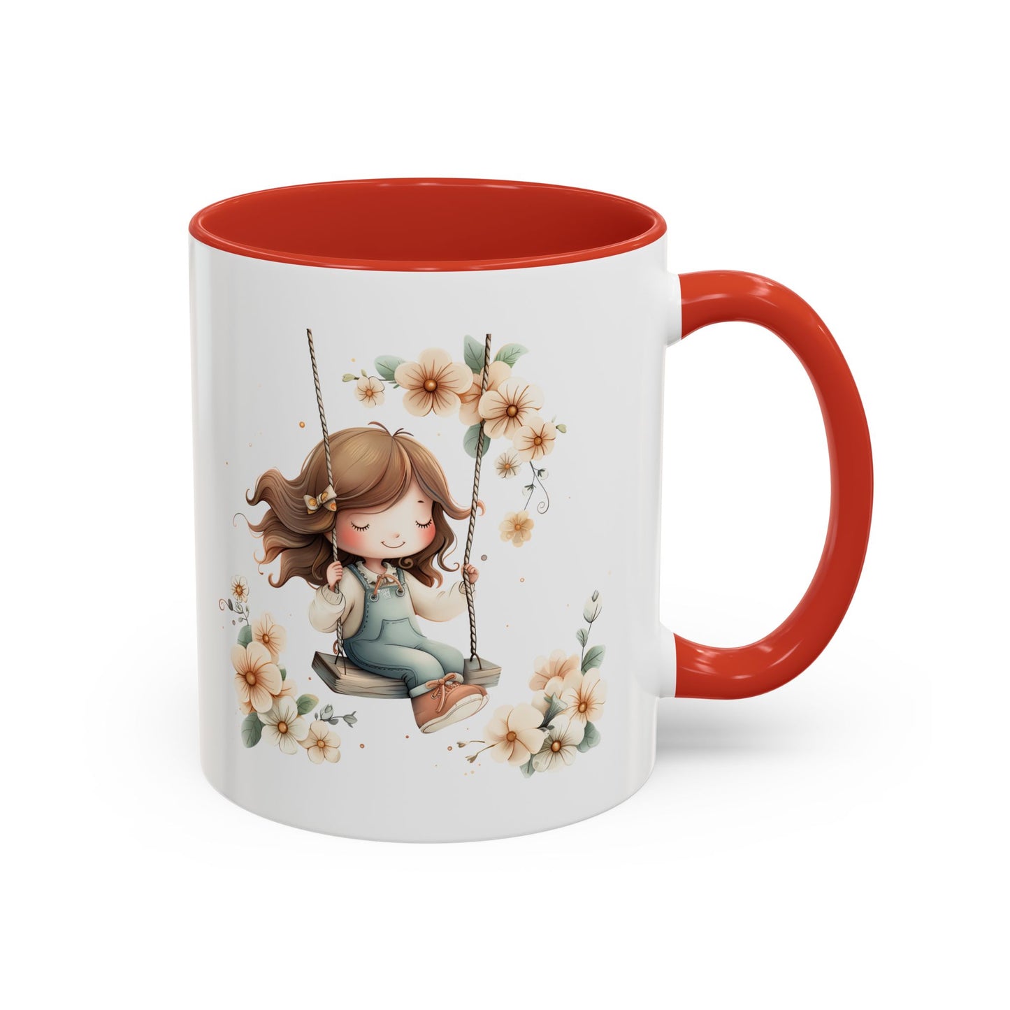 Whimsical Floral Coffee Mug - Cute Gift for Tea Lovers, Cozy Home Decor, Spring Celebration, Enjoy Your Favorite Beverages