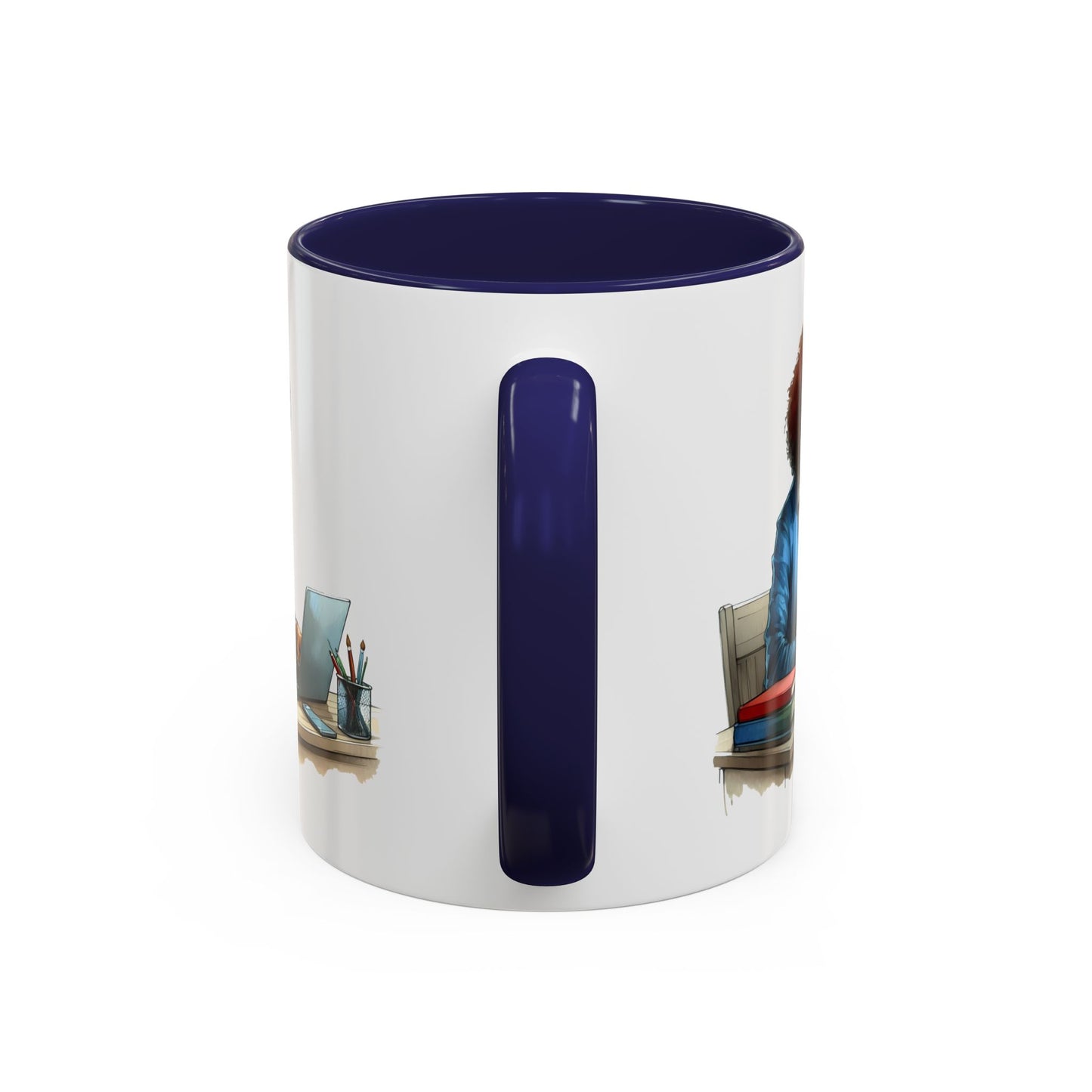 Inspirational Workspace Coffee Mug for Home Office, Motivational Mug for Students, Cozy Gift for Professionals, Unique Desk Accessory