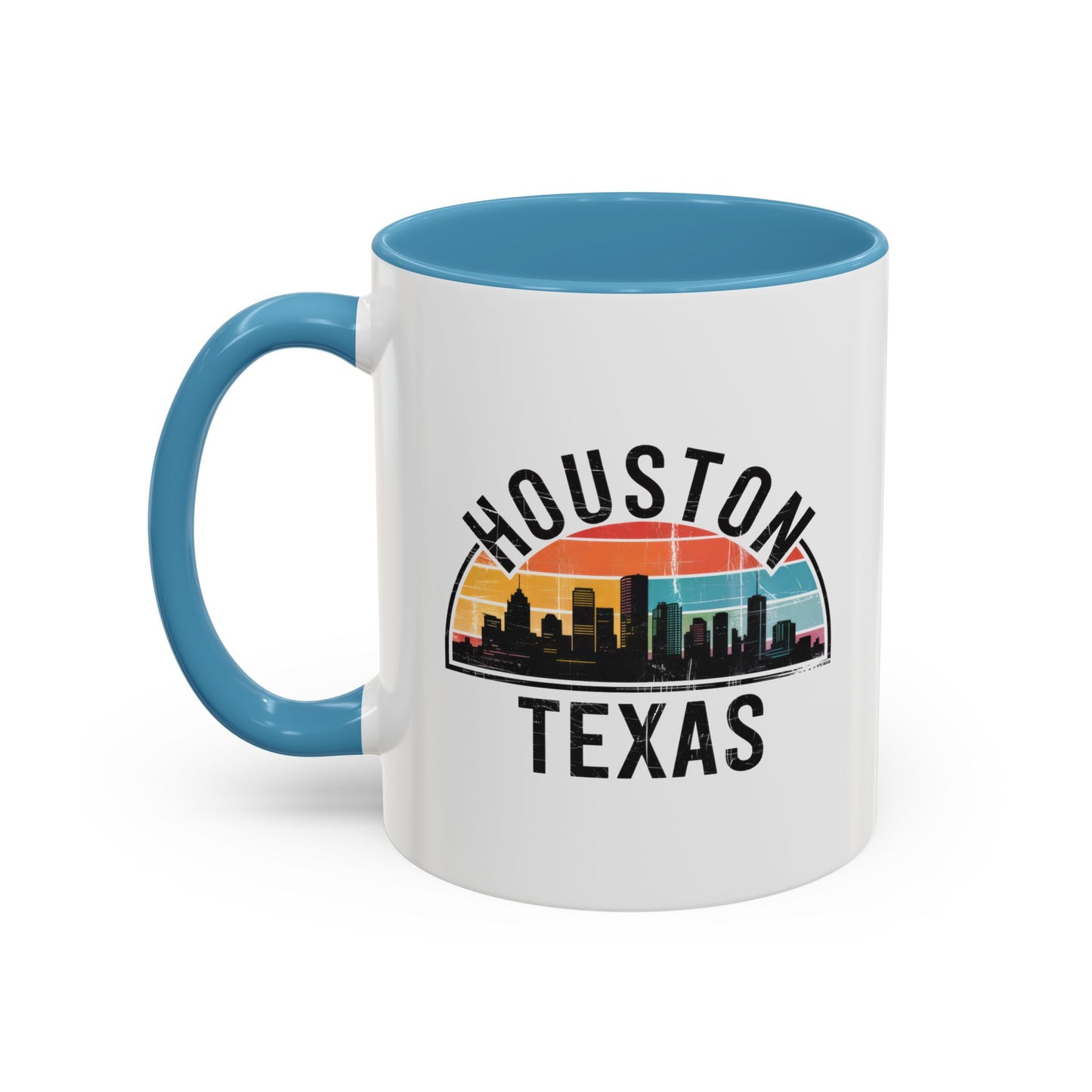 Houston Texas Accent Coffee Mug - Perfect for Souvenir Lovers, Gift for Texas Proud, Travel Mugs, Cityscape Kitchen Decor, Coffee Lovers
