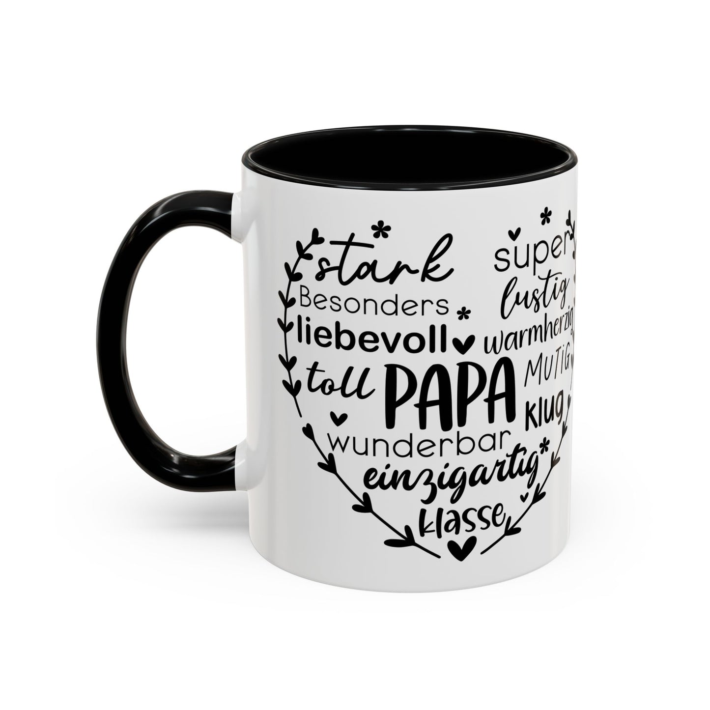 Personalized Papa Coffee Mug – Heartfelt Gift for Dads, Birthday Present, Father's Day Mug, Home Office Coffee Cup, Unique Dad Gift