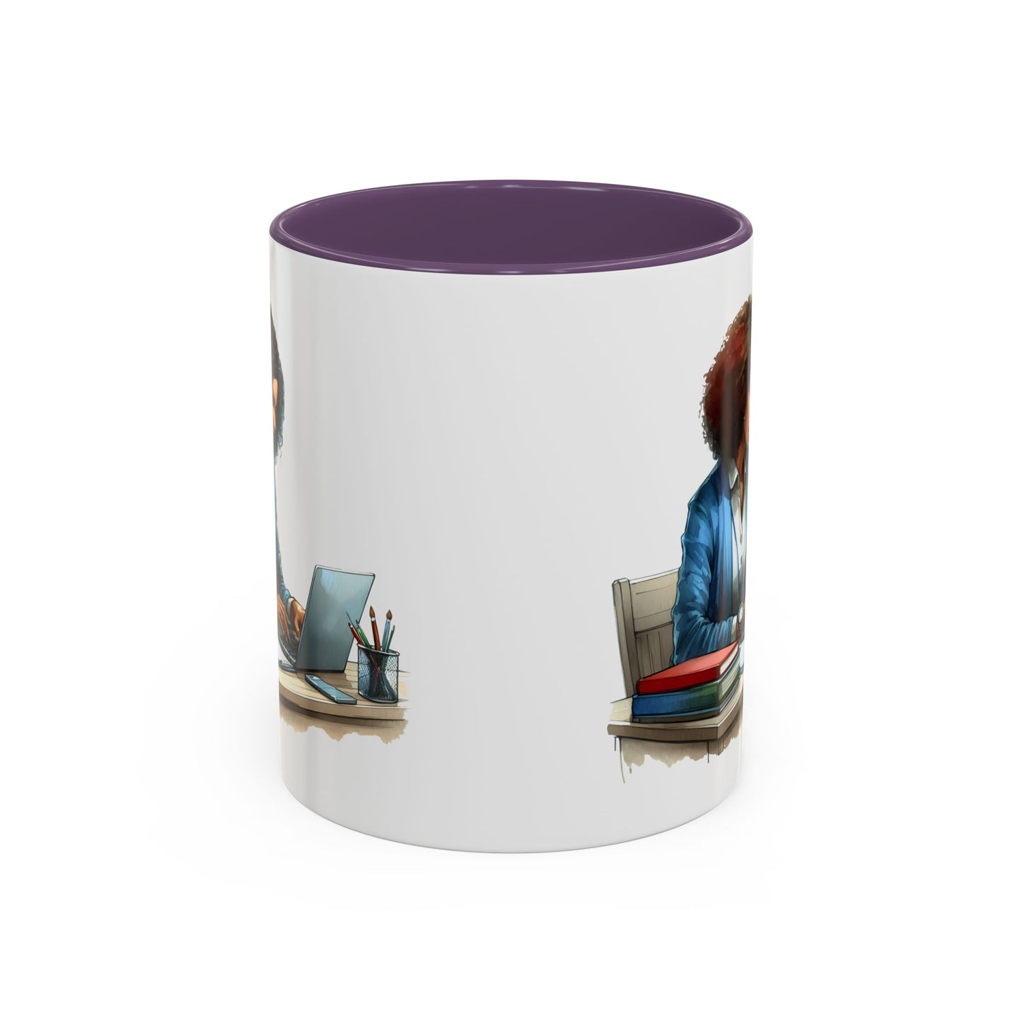 Inspirational Workspace Coffee Mug for Home Office, Motivational Mug for Students, Cozy Gift for Professionals, Unique Desk Accessory