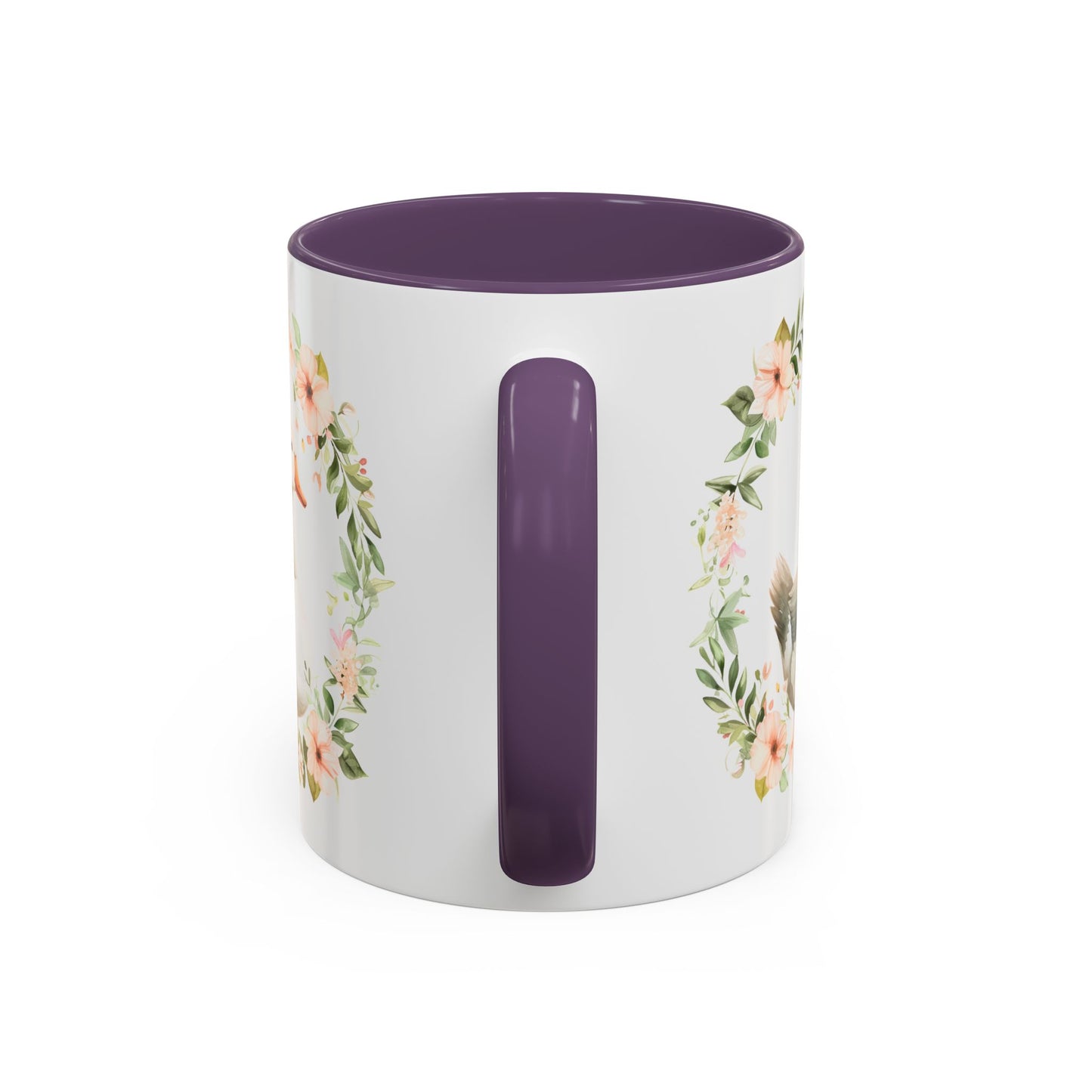 Floral Goose Accent Coffee Mug | Nature Lover Gift, Home Decor, Coffee Lover, Office Mug, Mother's Day Gift