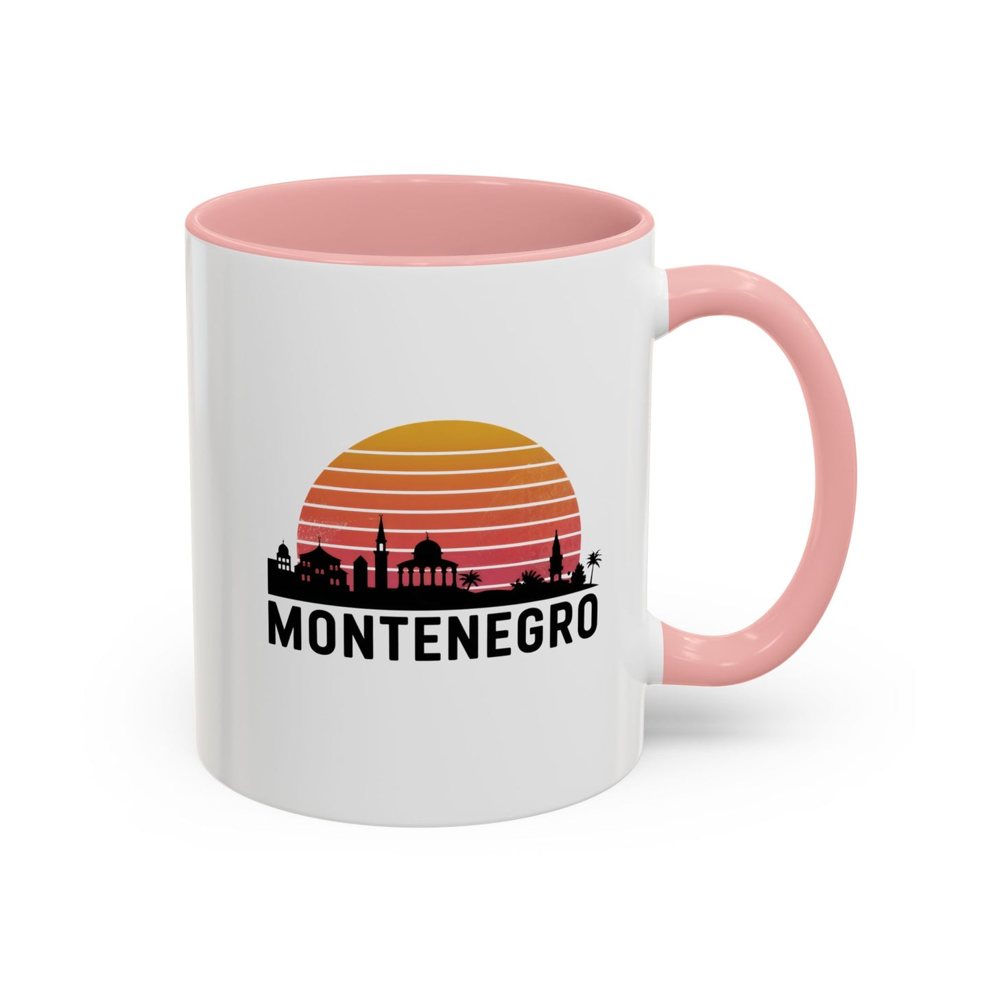 Montenegro Sunset Coffee Mug, Unique Black Accent Mug, Gift for Coffee Lovers, Travel Mug, Home Decor, Souvenir