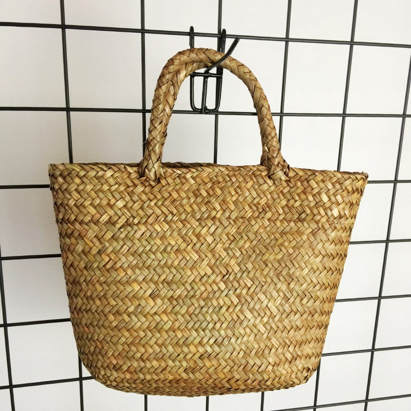 Natural Seaweed Handmade Woven Bag JFA UNIjuntos Entreprise