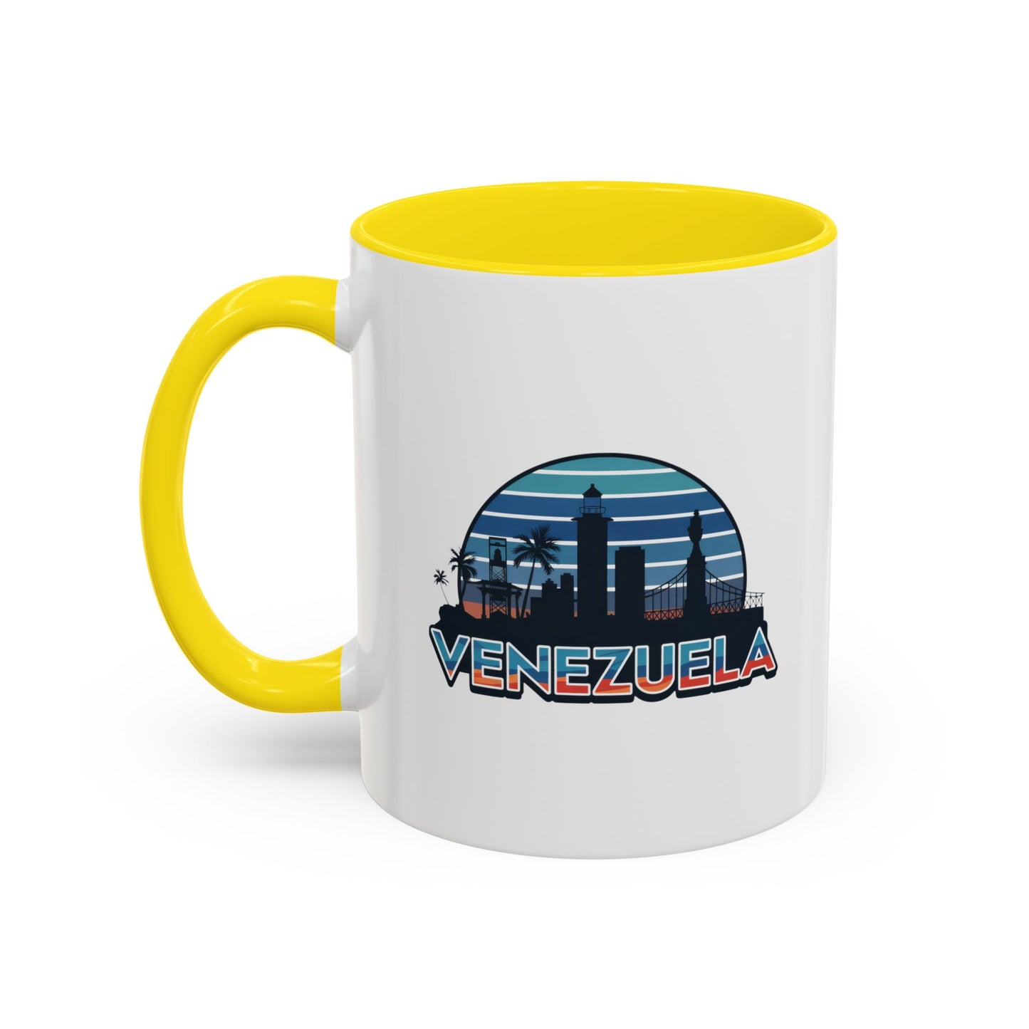 Venezuelan Accent Coffee Mug, Travel Souvenir, Unique Gift, Tropical Vibes, Coffee Lovers, Home Decor