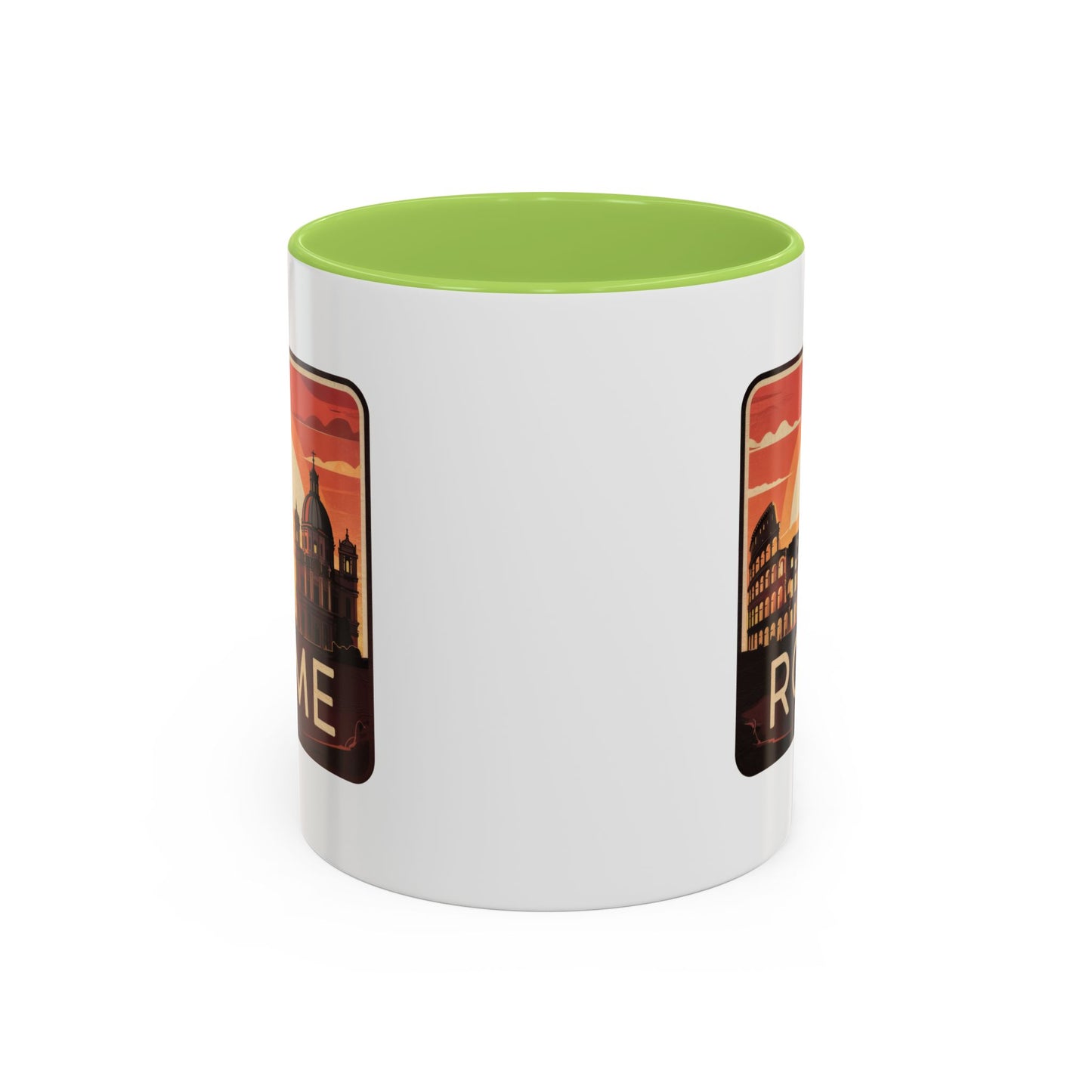 Rome Skyline Accent Coffee Mug, Travel Gift, Coffee Lovers, Home Decor, Unique Souvenir