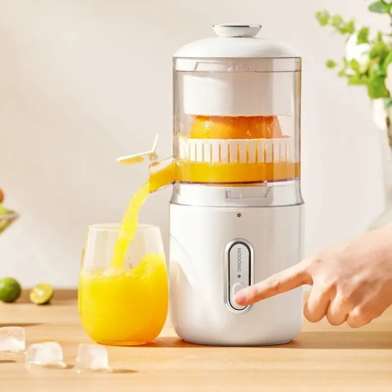 Multifonctionnel Sans Fil Centrifugeuse électrique En Acier Orange Citron Mixeur USB Portable Mini Fruit Squeezer Pression Censure Cuisine