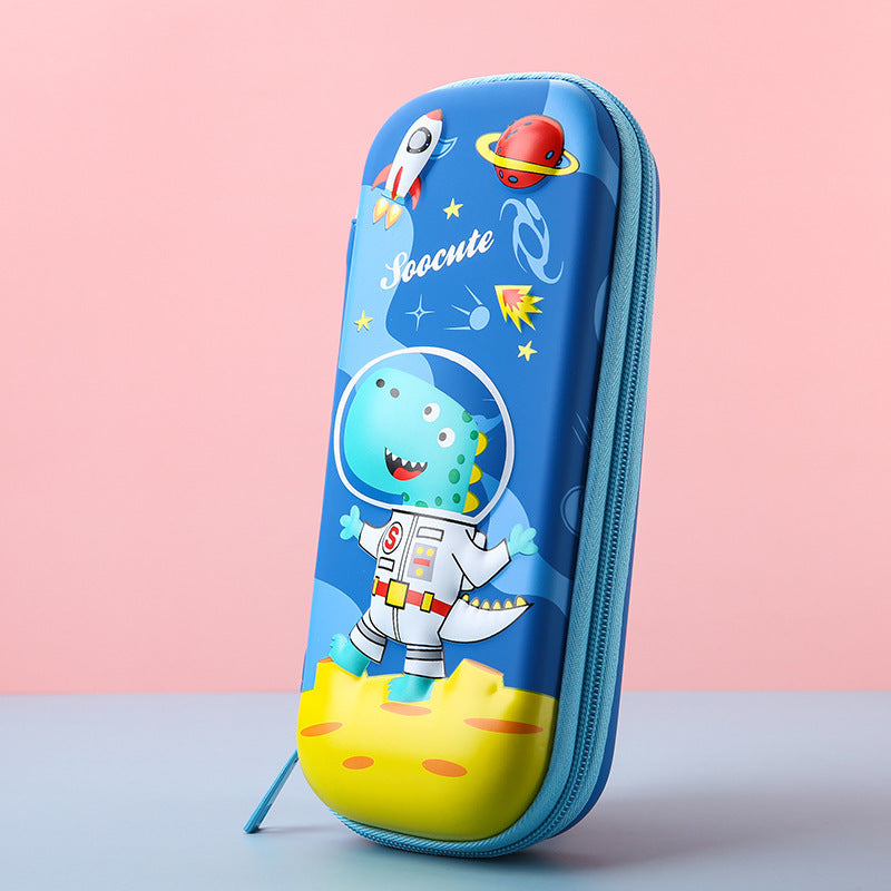 3D Cartoon Primary School Student Storage Pencil Bag