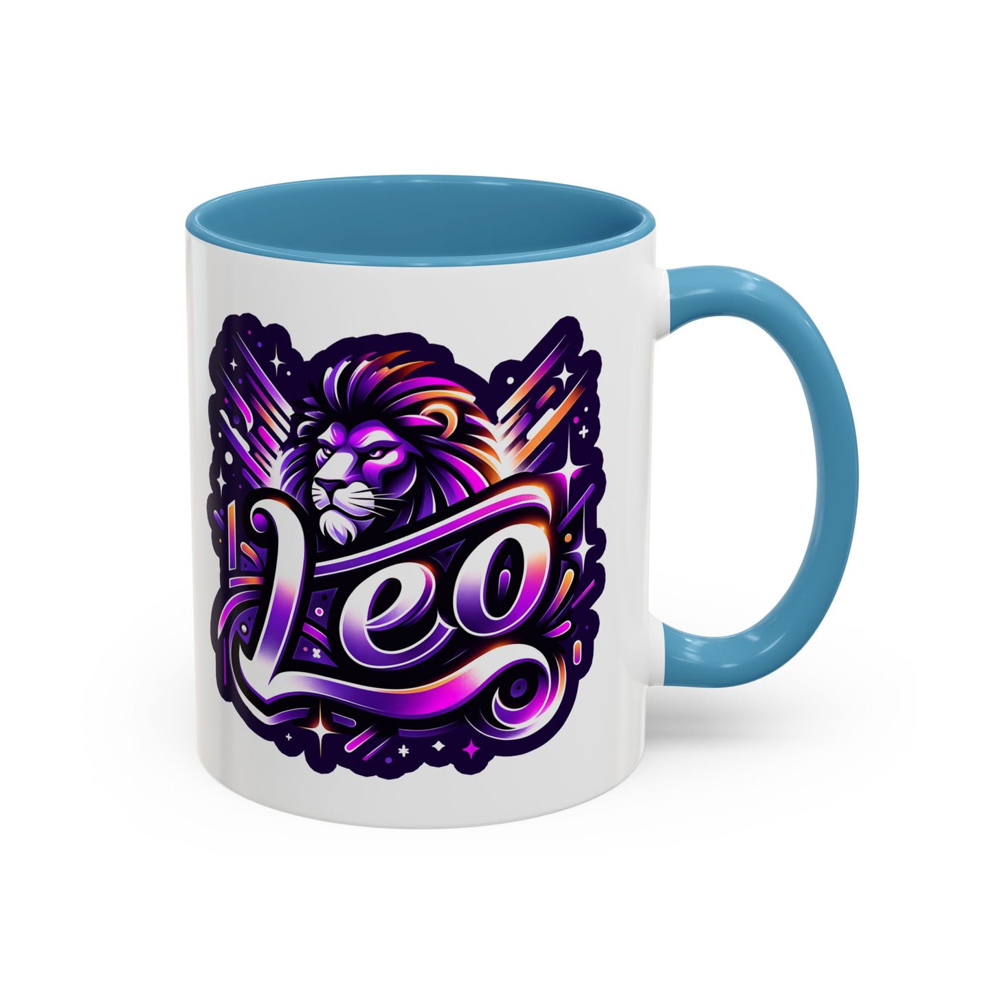 Vibrant Zodiac Leo Coffee Mug, Astrology Gift, Personalized Mug for Leo, Birthday Gift, Unique Home Décor
