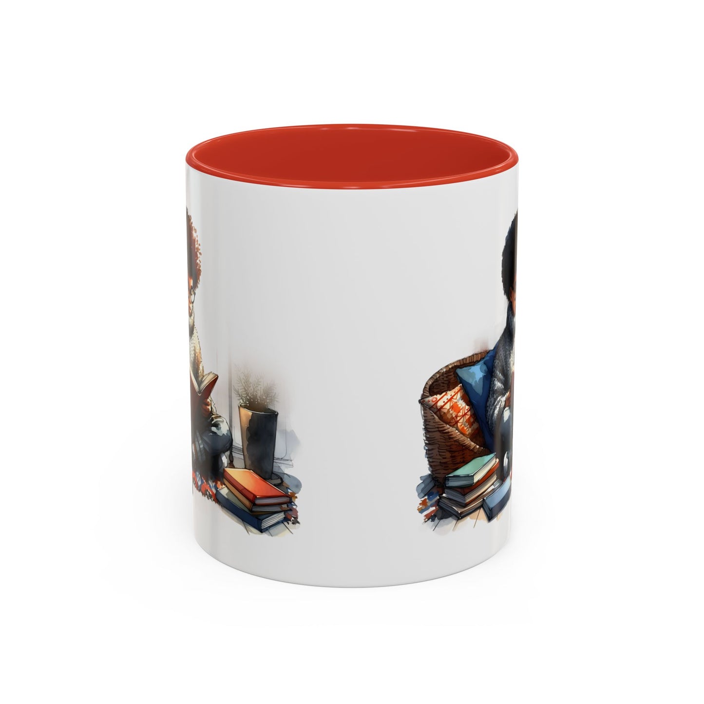 Cozy Reading Mug: Perfect Gift for Book Lovers, Cute Coffee Cup, Unique Home Decor, Ideal for Cozy Mornings, Fun Birthday Present