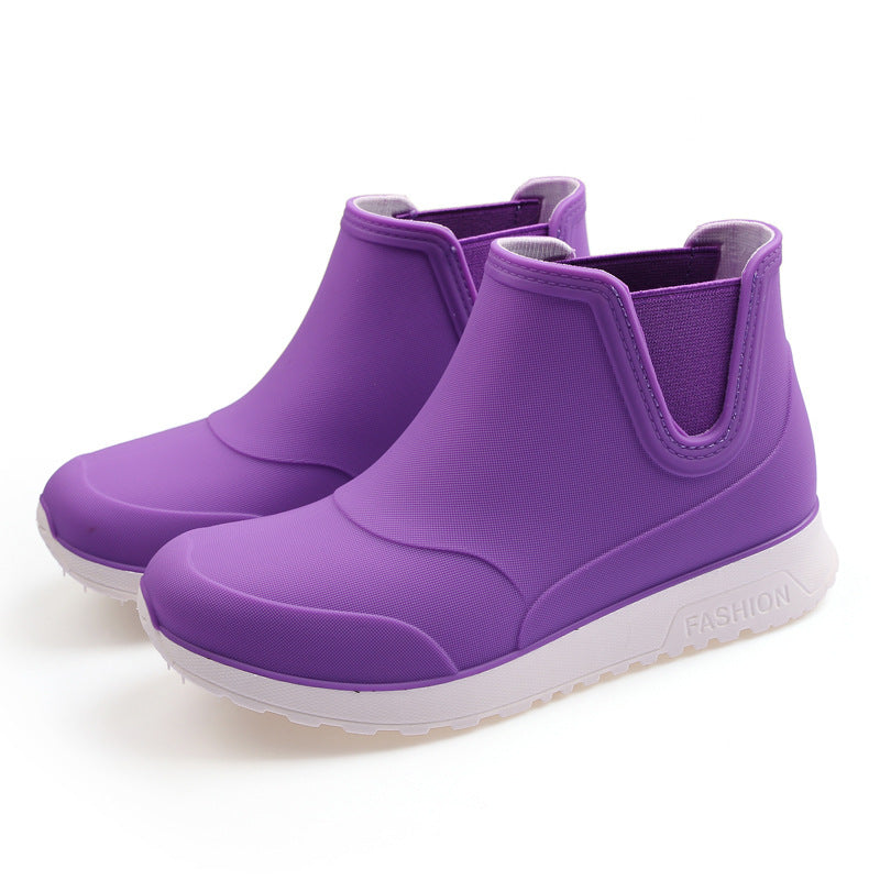 Women's Home Fashion Simple Rain Boots