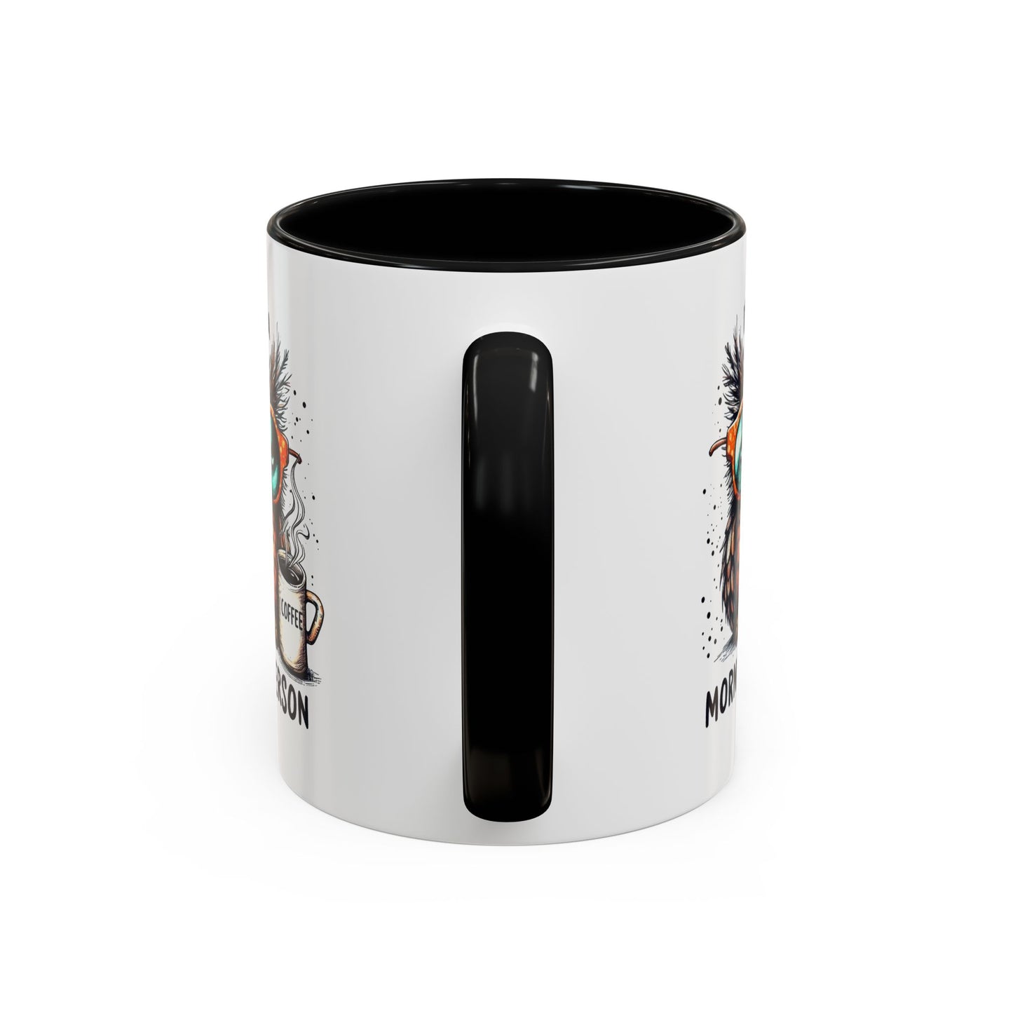 Funny Owl Coffee Mug, I'm Not a Morning Person Cup, Gift for Coffee Lovers, Cute Owl Mug, Quirky Ceramic Mug