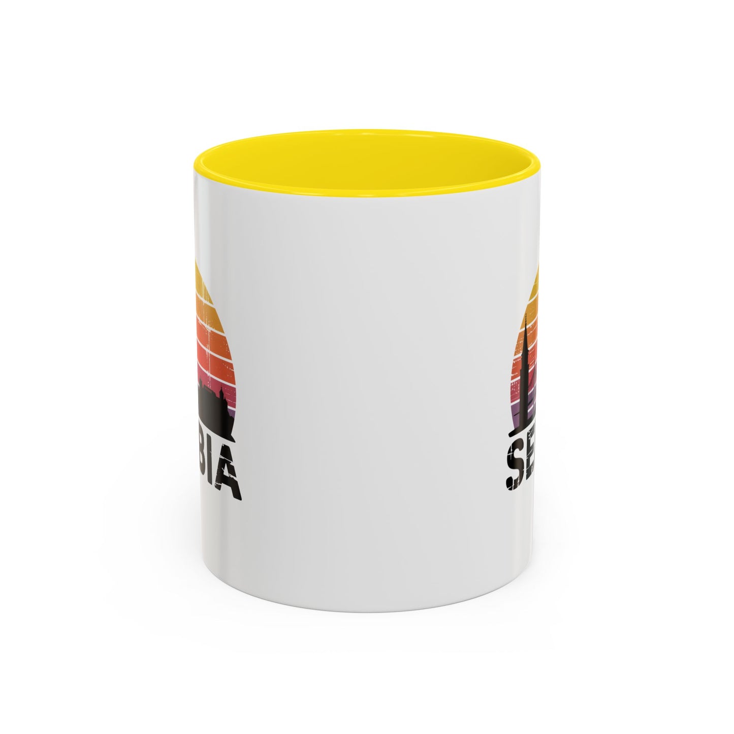 Serbia Sunset Accent Coffee Mug - Perfect for Travel Lovers, Gift for Friends or Family, Great for Home/Office Decor, Unique Souvenir