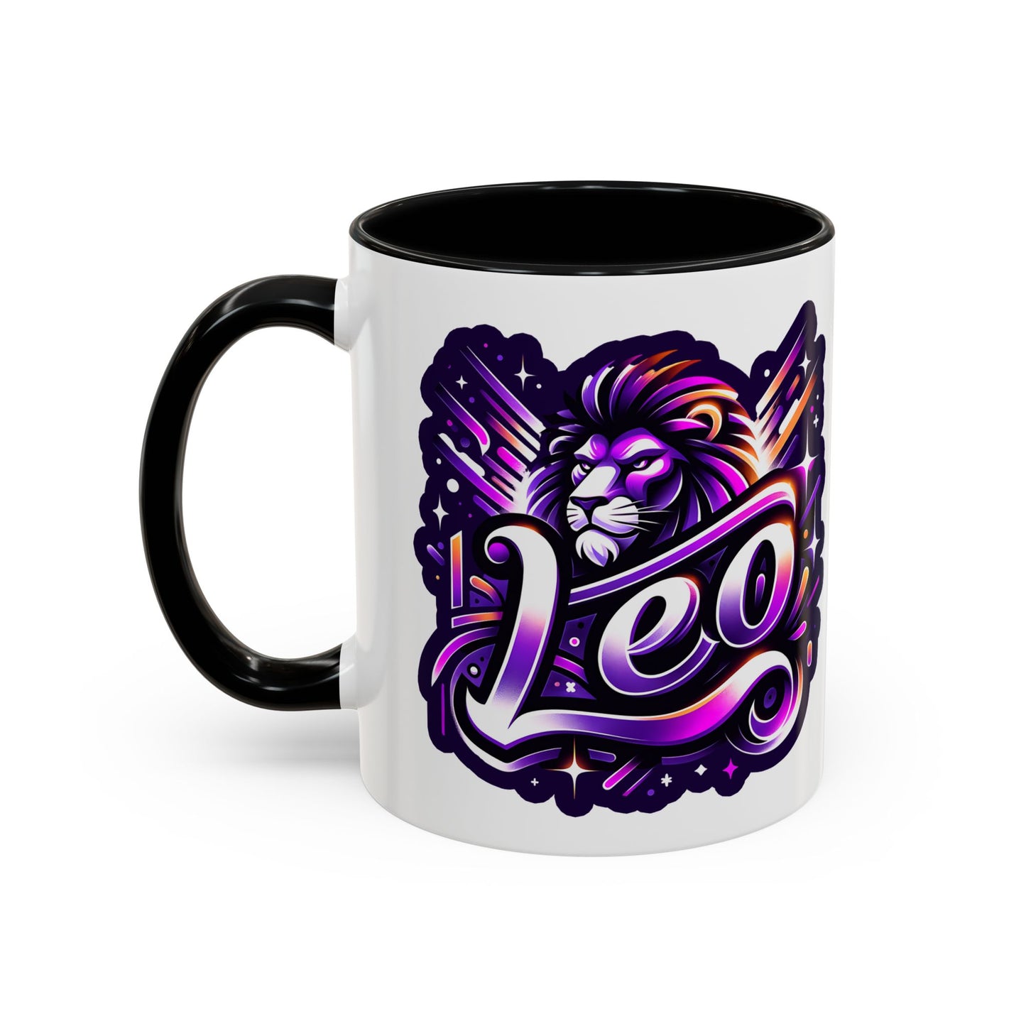 Vibrant Zodiac Leo Coffee Mug, Astrology Gift, Personalized Mug for Leo, Birthday Gift, Unique Home Décor